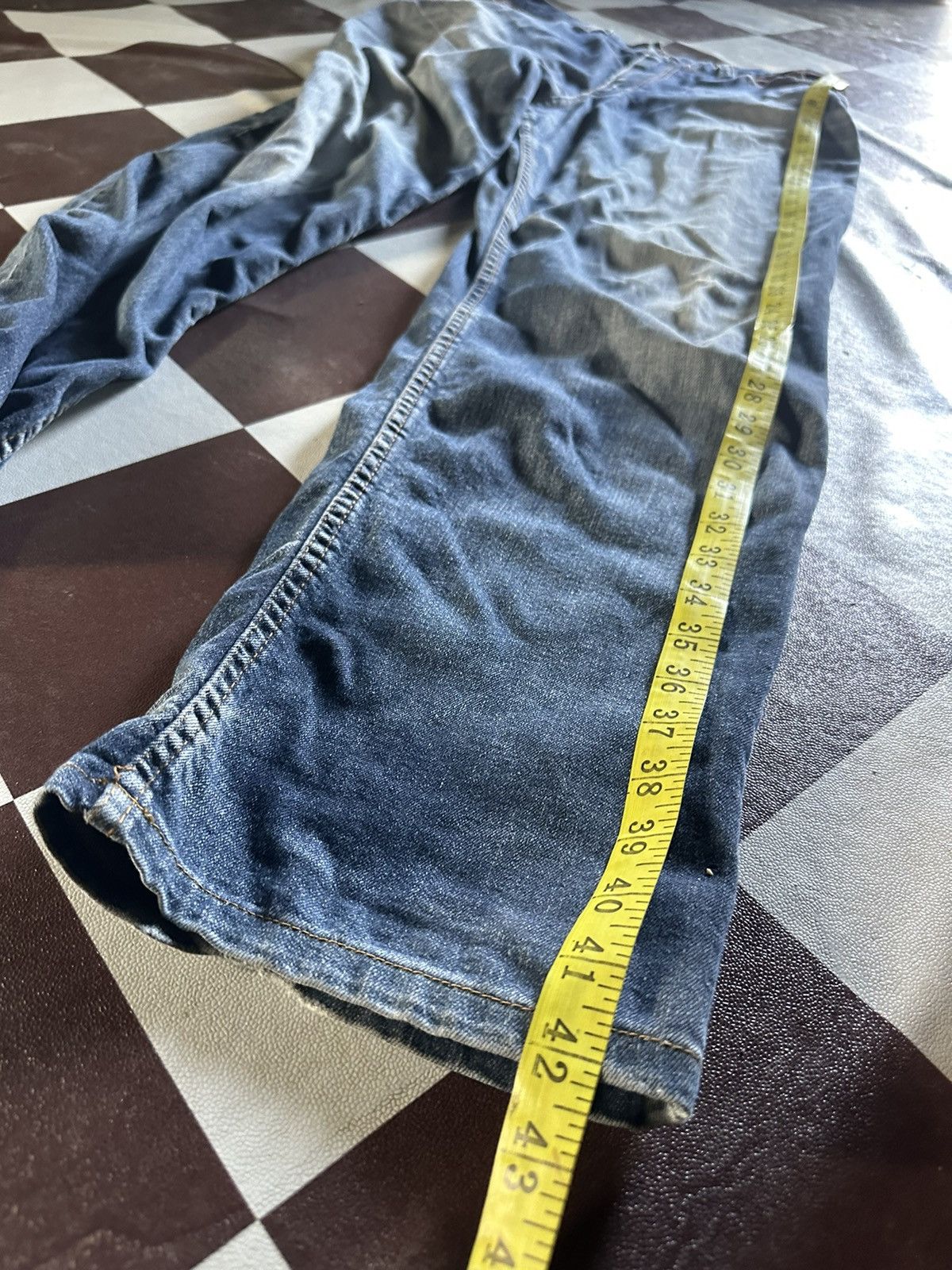 Vintage Karakuri denim jeans Size US 32 / EU 48 - 8 Thumbnail