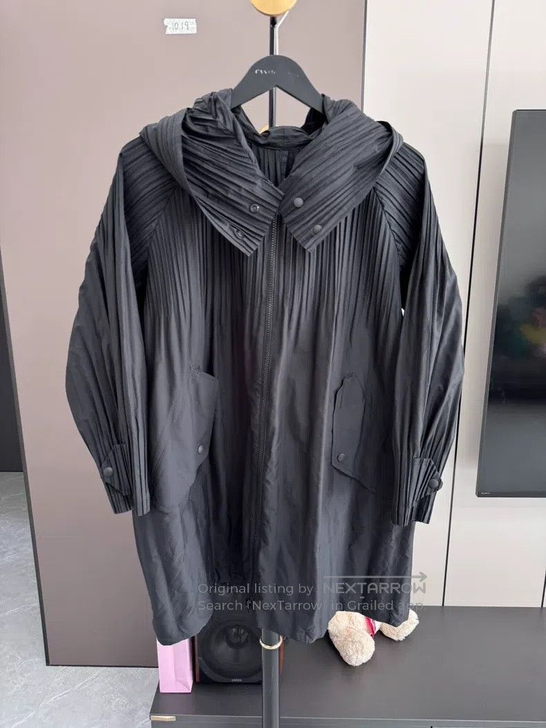 Issey Miyake Issey Miyake Hooded Trench Coat Size US M / EU 48-50 / 2 - 1 Thumbnail