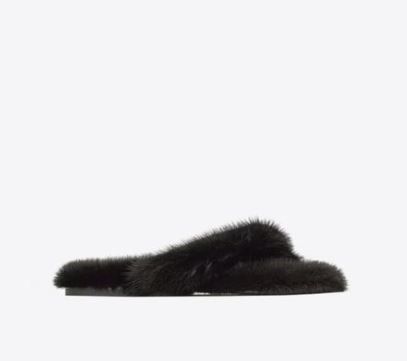 image of Saint Laurent Paris Oc11Z0124 Pepe 05 In Sa Vison Fem Nrd Nero In Black Shoes, Men's