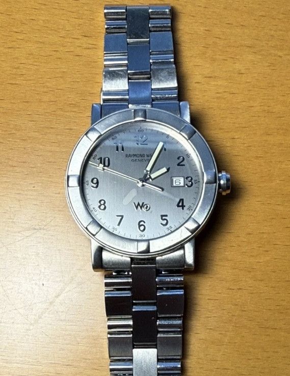 Raymond Weil W1 6100 Stainless Steel Sapphire Crystal Watch