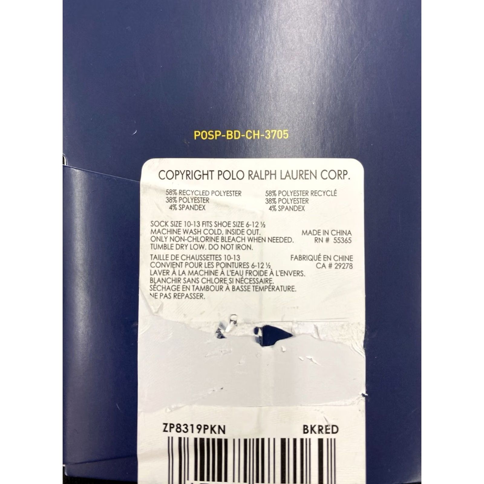 Polo Ralph Lauren Polo Ralph Lauren Socks Mens Black 3 Pk Pairs Dress Liners Non Slip Heal NWT Size US L / EU 52-54 / 3 - 3 Thumbnail
