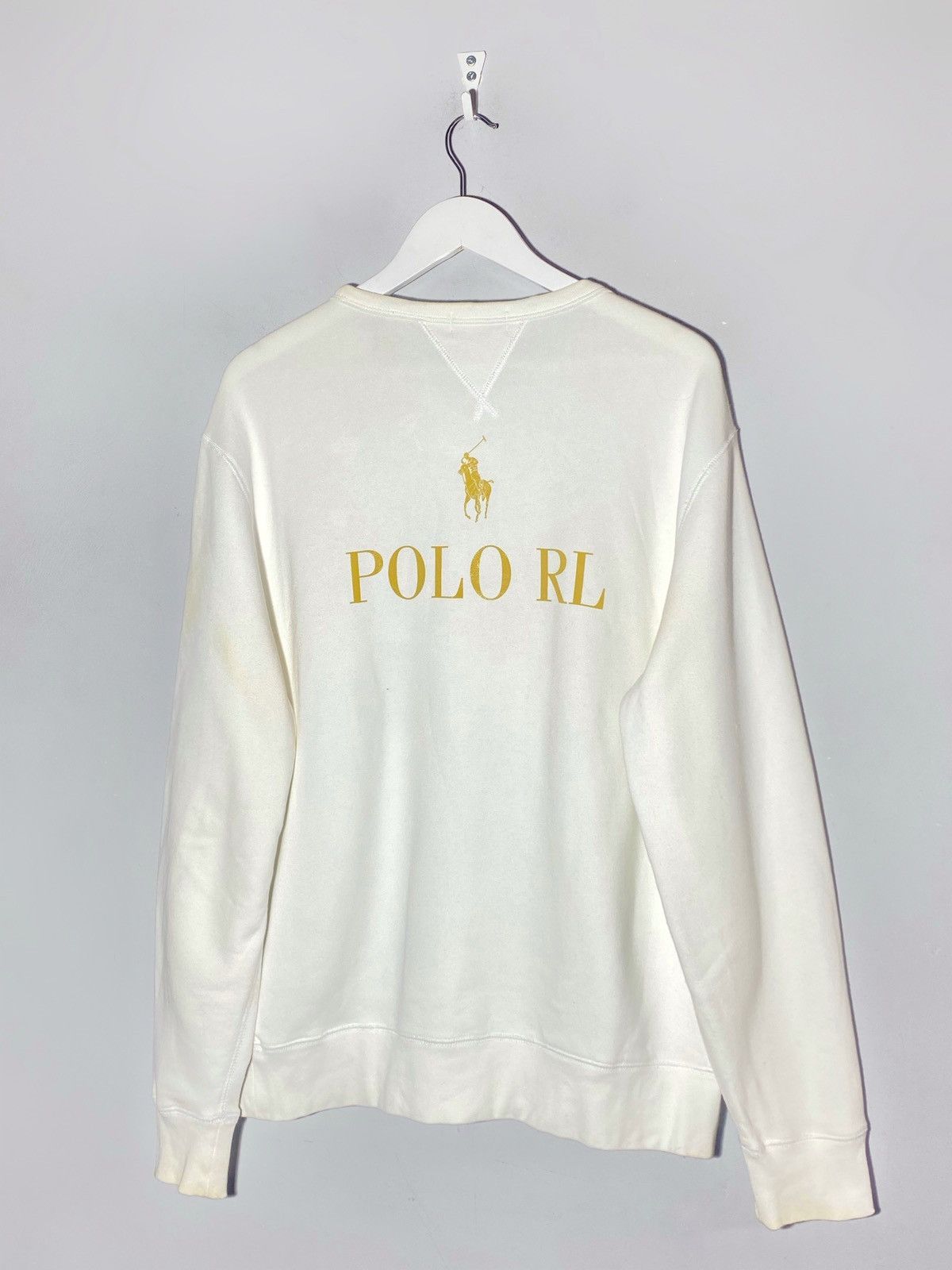 Polo Ralph Lauren Polo Bear by Polo Ralph Lauren White Sweatshirt Size US L / EU 52-54 / 3 - 2 Thumbnail