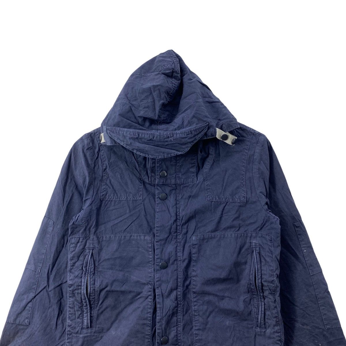 Japanese Brand × OMNIGOD OMNIGOD Old Textile Registered Japanese Brand Navy Blue Size US M / EU 48-50 / 2 - 2 Thumbnail