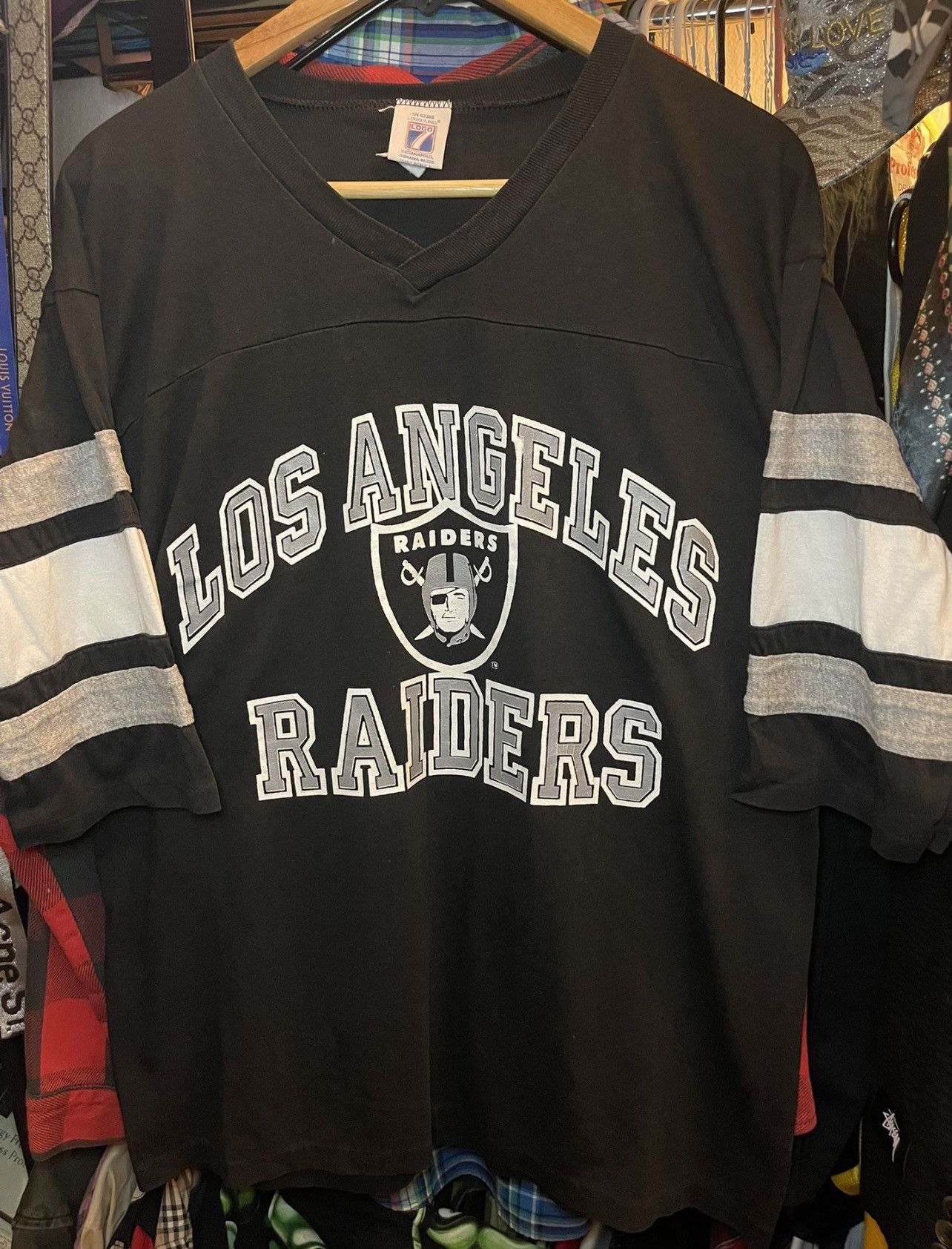 Vintage Los Angeles Raiders Sz L hotsell Logo 7