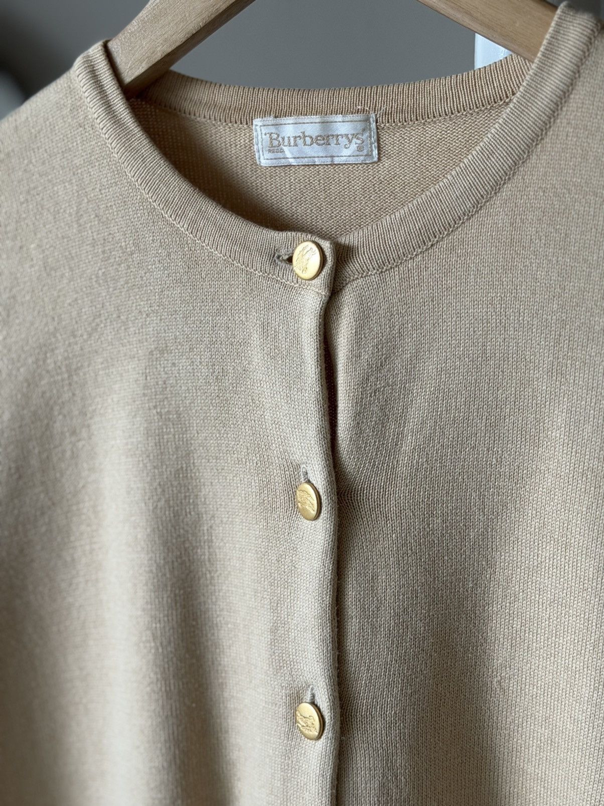 Burberry Vintage Burberry Cardigan Size M / US 6-8 / IT 42-44 - 2 Thumbnail