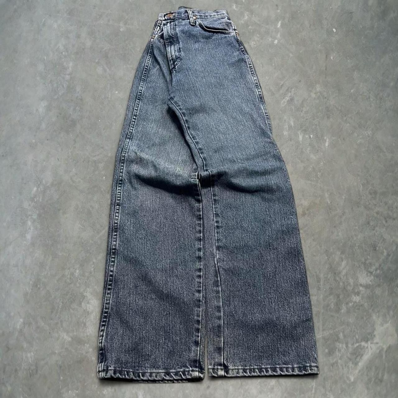 Vintage Crazy Vintage Y2K/2000s Tall Workwear essential Denim Jeans! Size US 33 - 1 Thumbnail