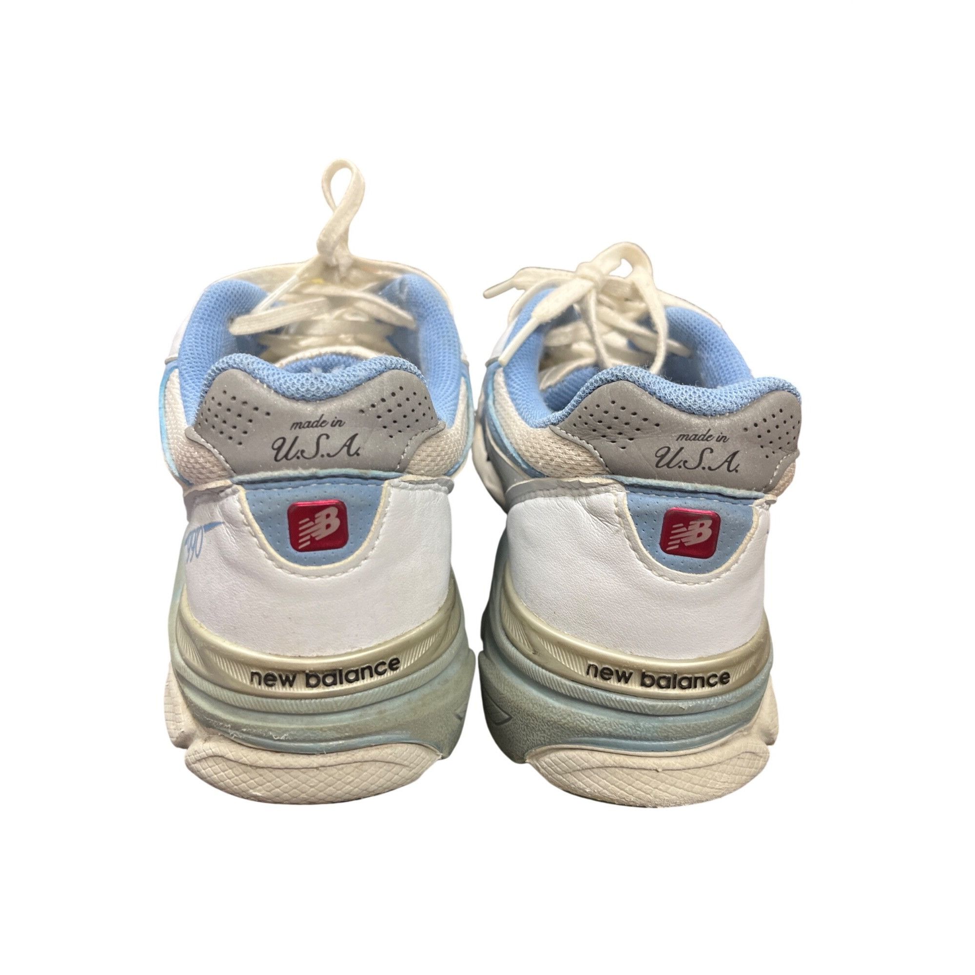 New Balance New Balance 990V3 wms blue white retro low running sneakers Size US 8 / IT 38 - 13 Thumbnail