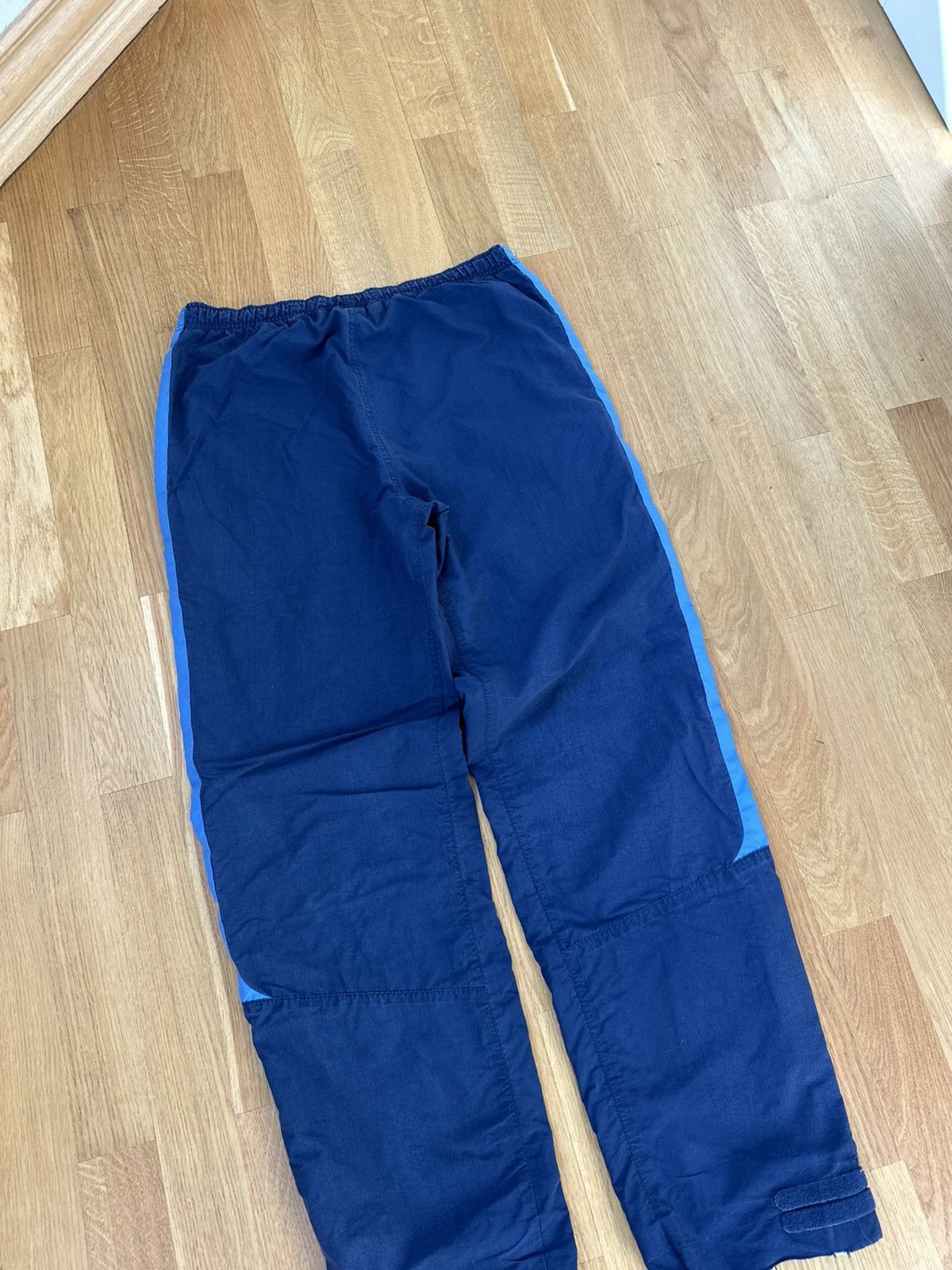 Vintage Vintage Nike Distressed Pants Blue Fit Swoosh Logo Size US 34 / EU 50 - 16 Thumbnail