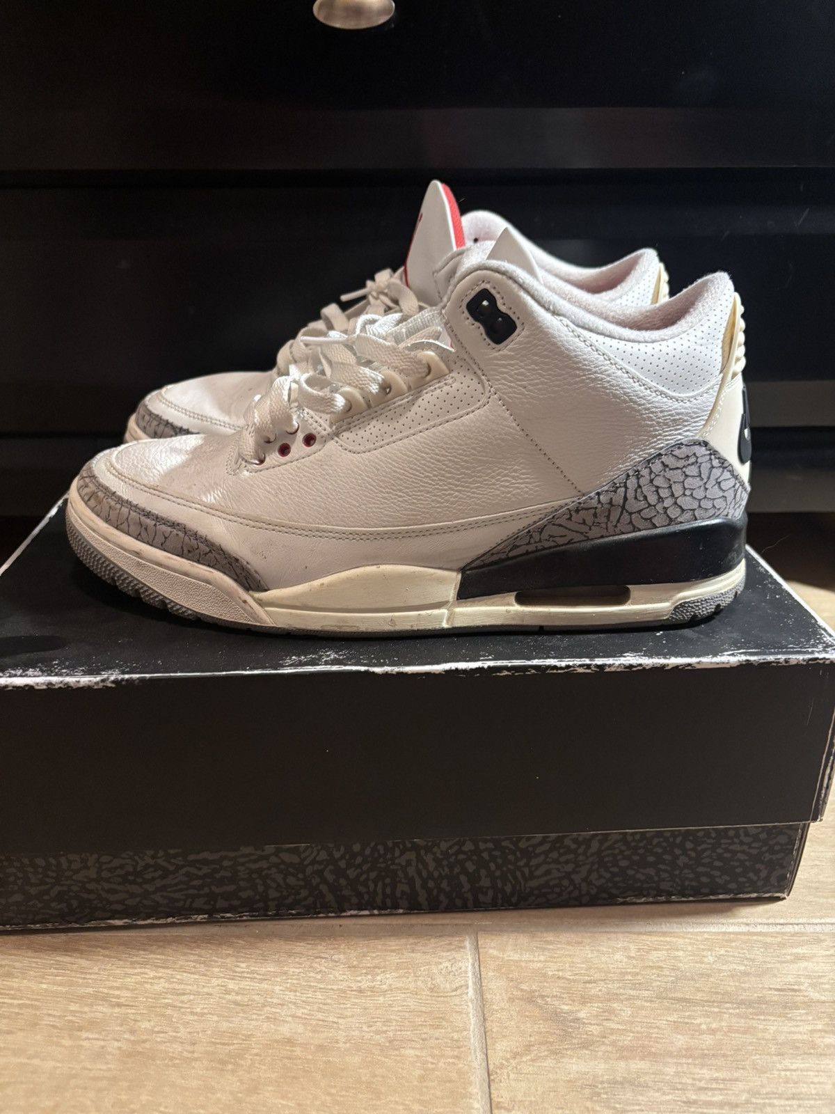 Jordan 3 white cement