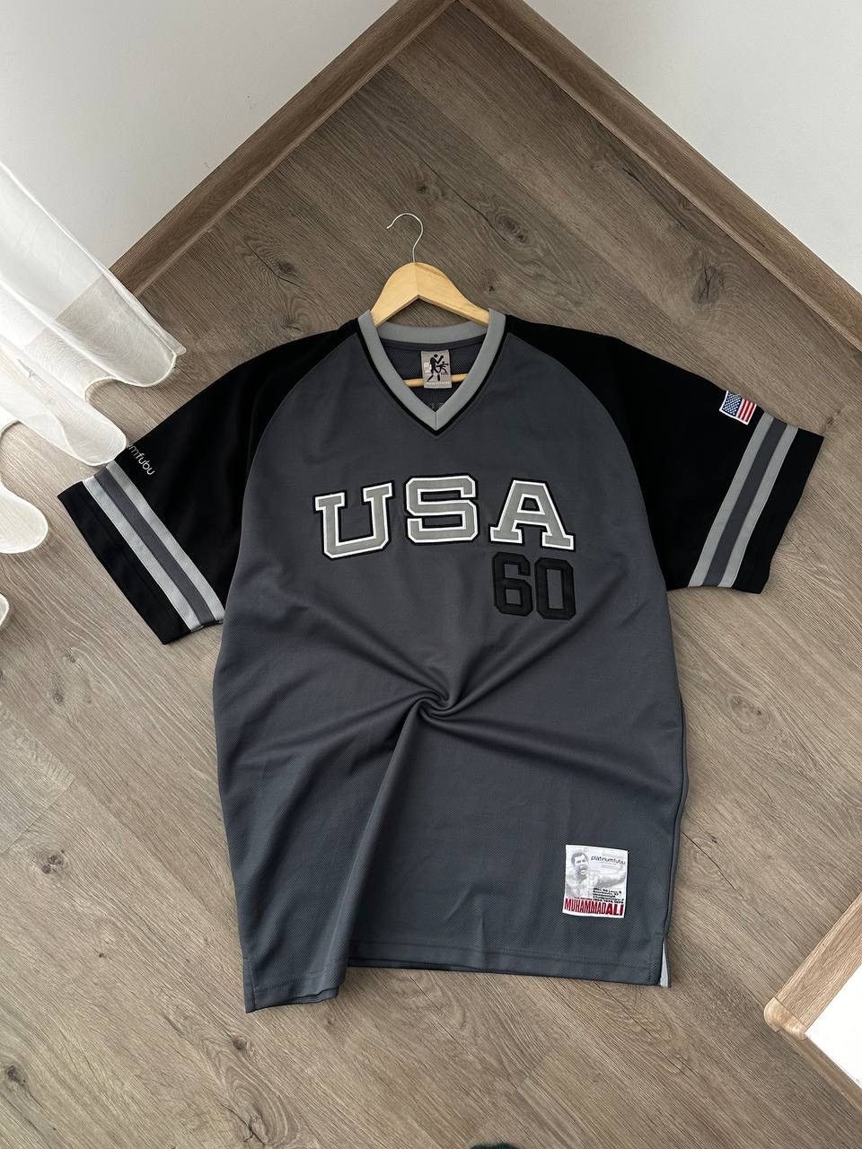 Fubu × Vintage Vintage Rare Fubu Boxing Muhammad ALI Big Logo Jersey Size US XL / EU 56 / 4 - 5 Thumbnail