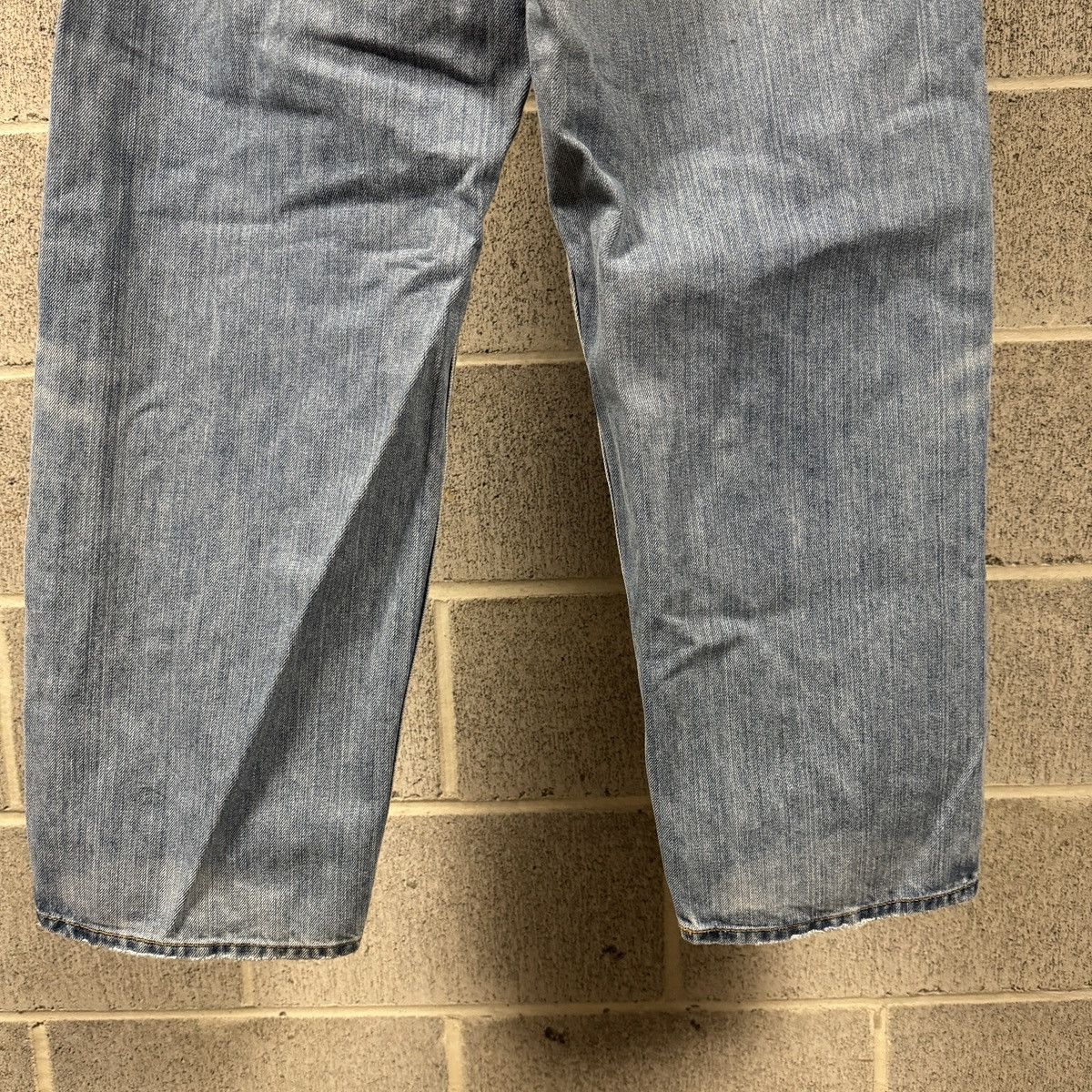Levi's Y2K Levi’s Silvertab Baggy Faded Distressed Jeans ERD Grunge Size US 31 - 7 Thumbnail