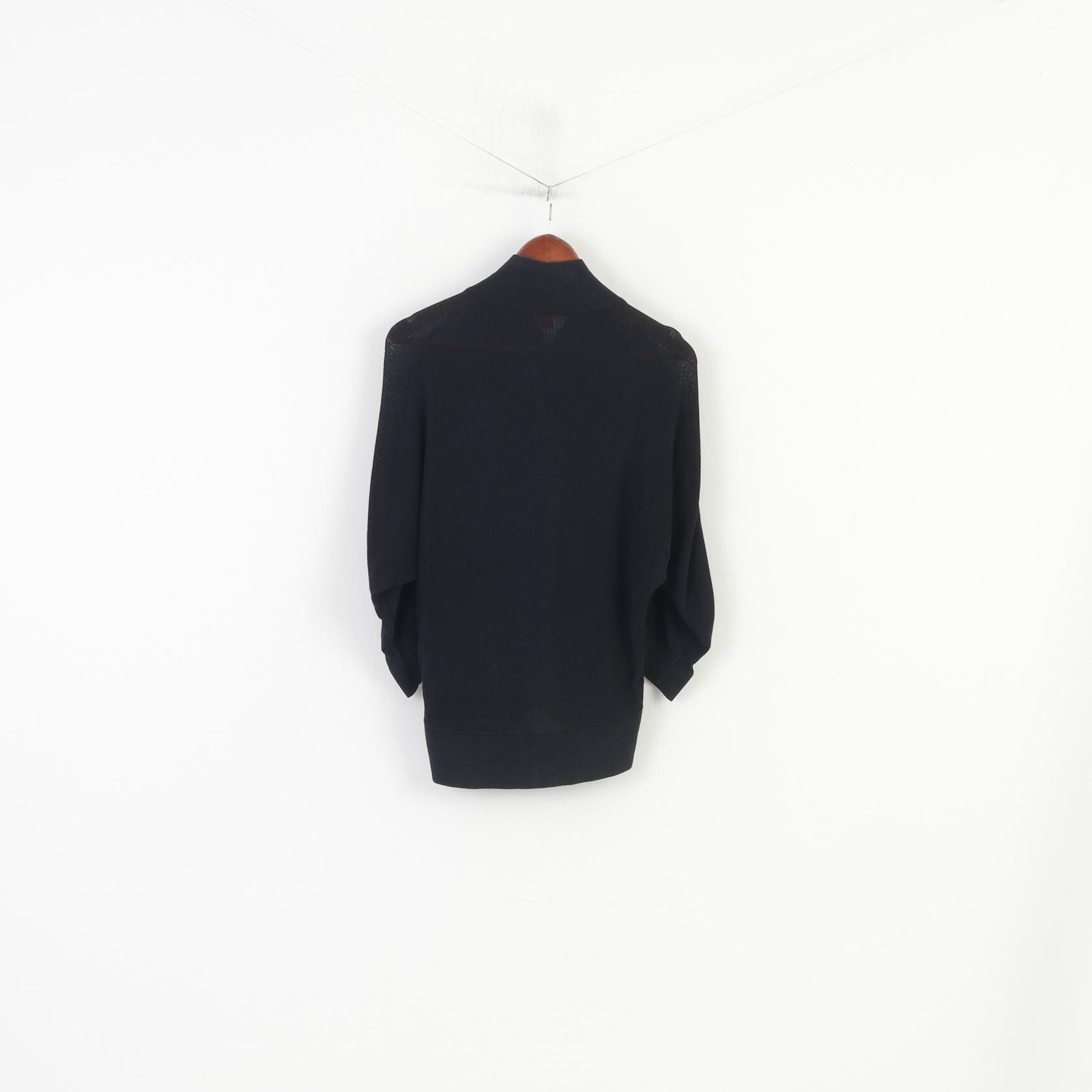 Hugo Boss × Vintage Hugo Boss Women XS Jumper Black Vtg 3473 Size XS / US 0-2 / IT 36-38 - 8 Thumbnail