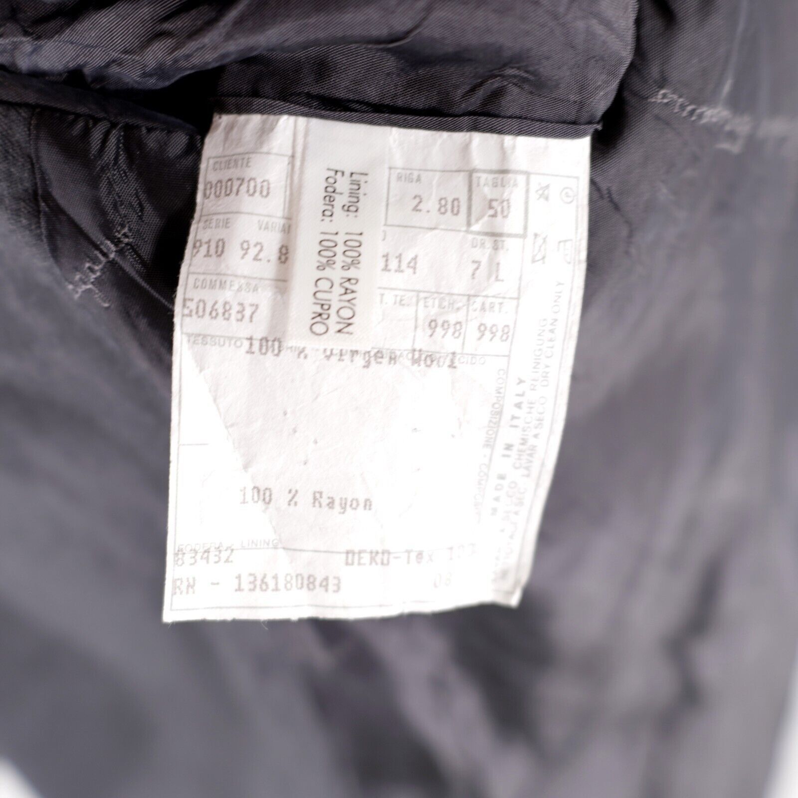 Salvatore Ferragamo DAMAGED Salvatore Ferragamo Wool Gray 3 Button Blazer 38L / Size 38L - 11 Thumbnail
