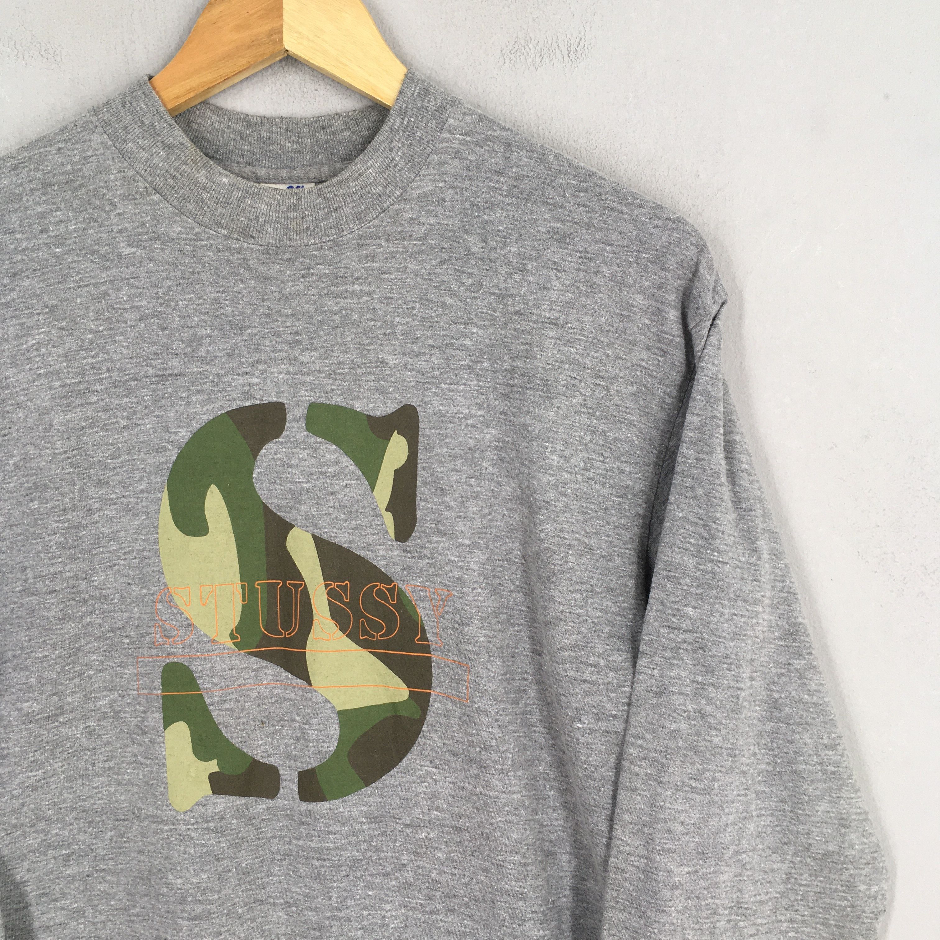 Stussy Vintage 90's Stussy Usa S Logo T shirt Medium Size US M / EU 48-50 / 2 - 2 Thumbnail