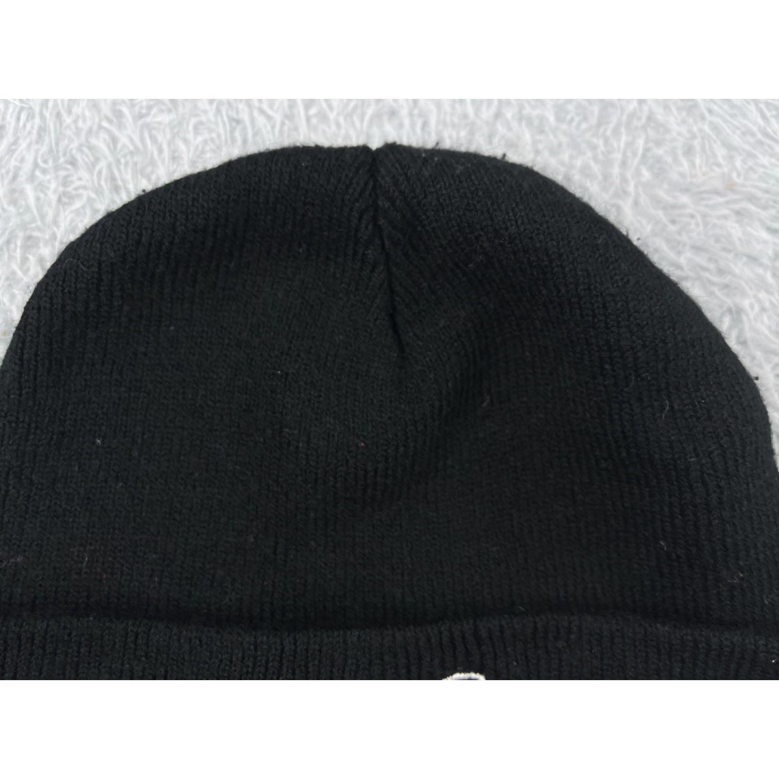 Vintage Planet Saturn Beanie Adult One Size Black Knit 100% Acrylic Snow Ski Size ONE SIZE - 3 Thumbnail