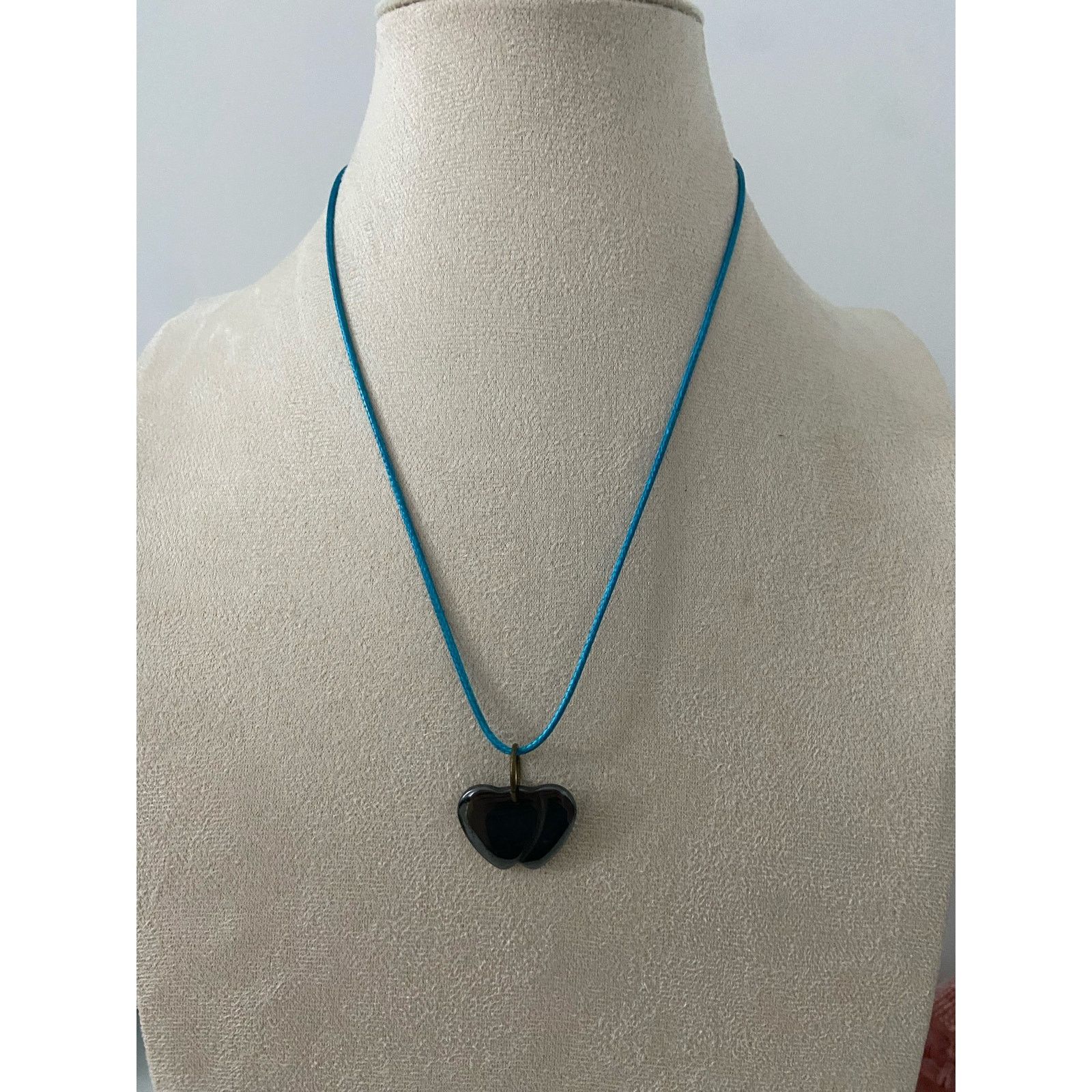 Other gray heart pendant necklace Size ONE SIZE - 1 Thumbnail