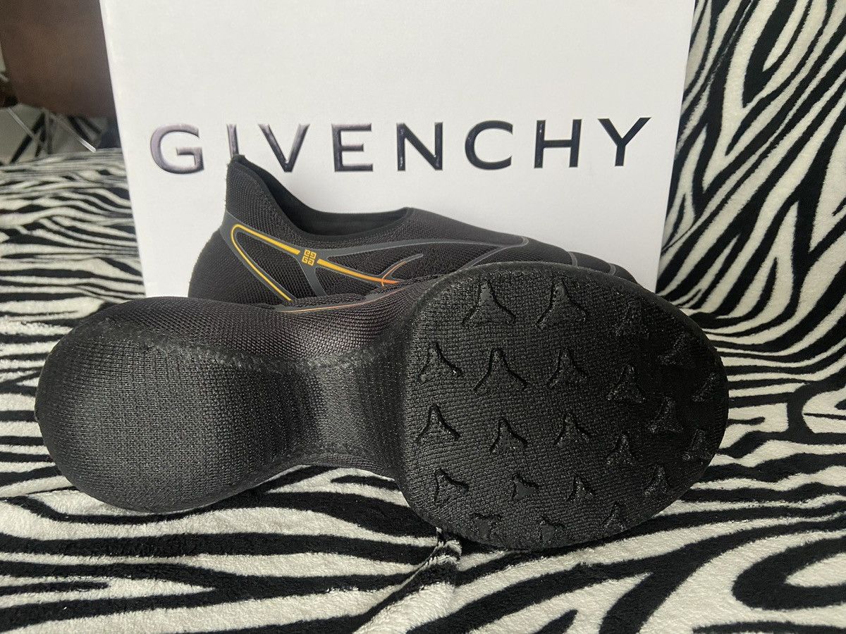 Givenchy Givenchy TK-360 Slip-On Sneakers — Black / Red & Yellow Size US 7 / IT 37 - 2 Thumbnail