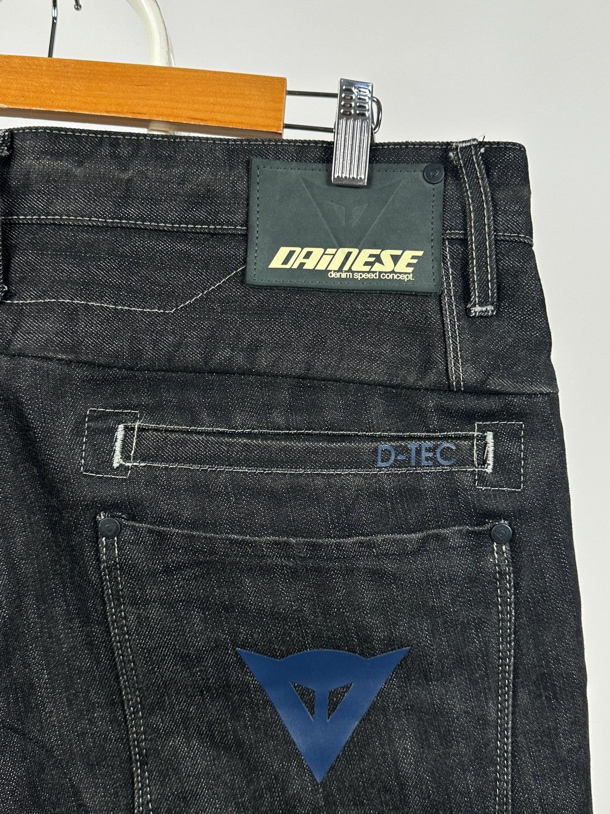 Dainese Dainese D-Tec Motorcycle Biker Denim Jeans Pants Size US 36 / EU 52 - 19 Thumbnail