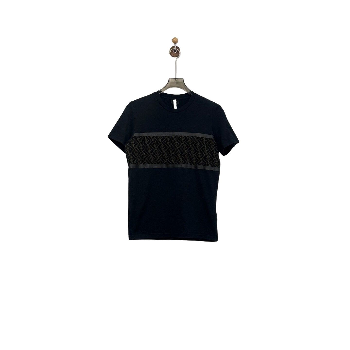 Fendi Fendi FF Monogram Logo Band T-Shirt Size M Size US M / EU 48-50 / 2 - 1 Thumbnail