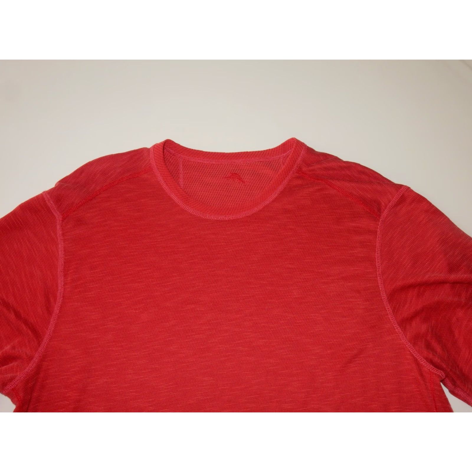 Tommy Bahama Tommy Bahama T-Shirt Mens Reversible Short Sleeve Size L Pink Solid 31 1/2" Length Regular Size US L / EU 52-54 / 3 - 3 Thumbnail