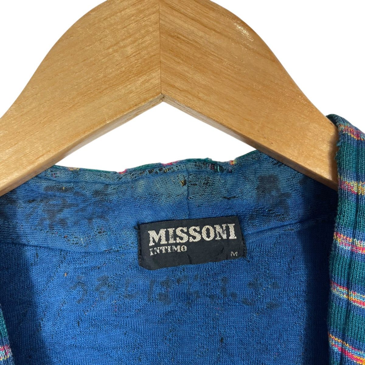 Missoni Vintage Missoni Patterned Knit Cardigan Jacket Italian Size M / US 6-8 / IT 42-44 - 3 Thumbnail