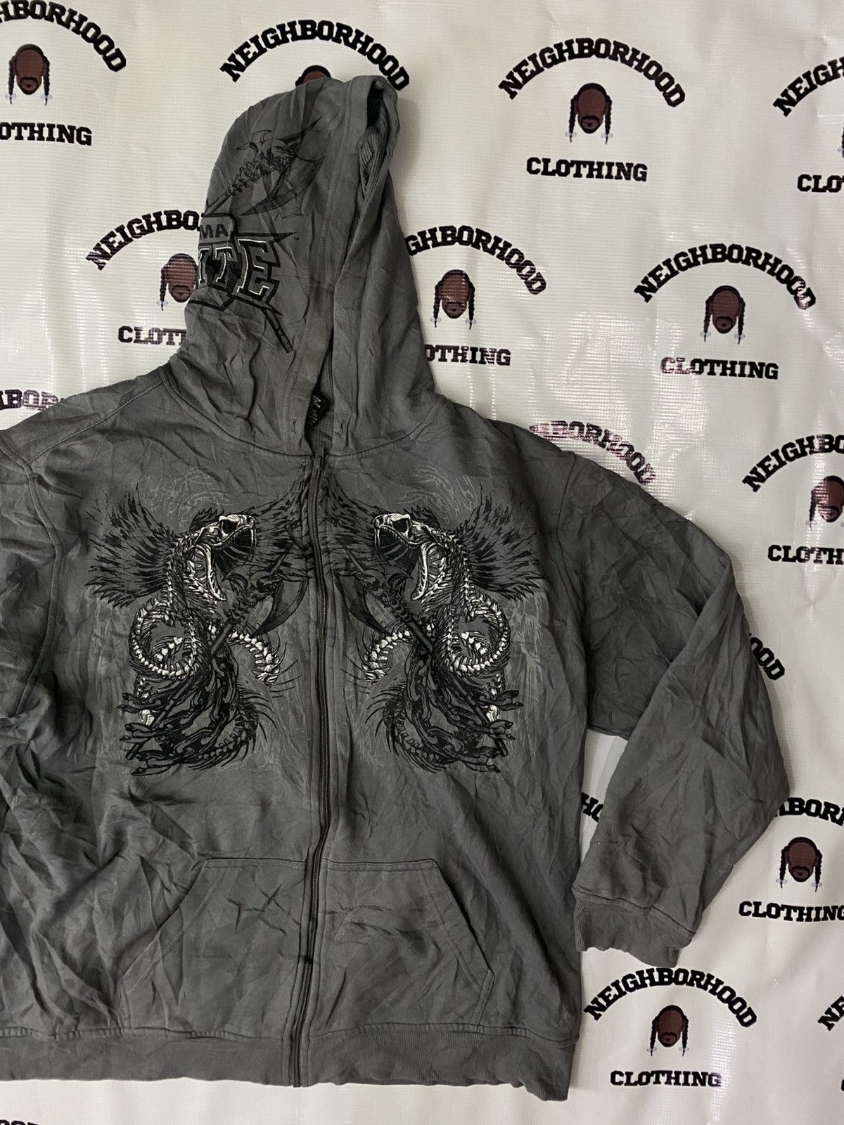 Tapout MMA ELITE Y2K HOODIE. Size US XXL / EU 58 / 5 - 3 Thumbnail