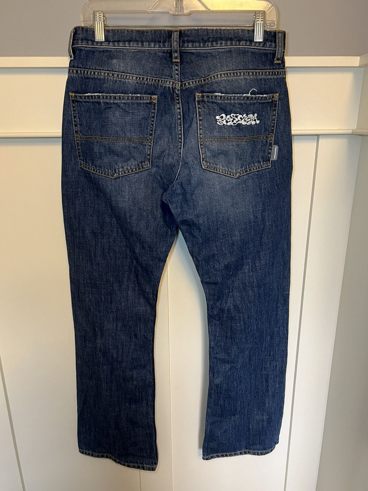 Palmer Trading Company Vintage Palmer made in Italy straight leg blue jeans Size US 30 / EU 46 - 2 Thumbnail
