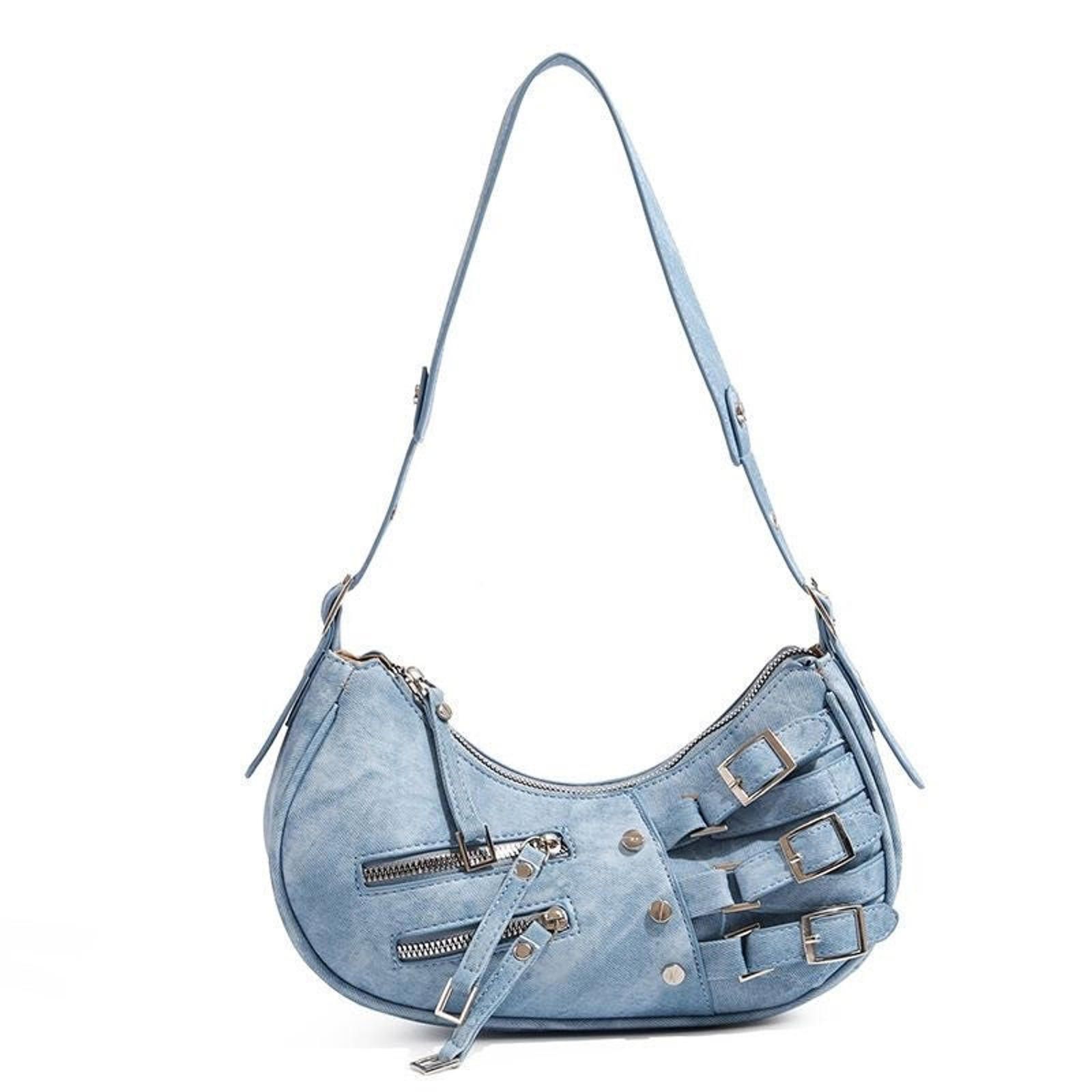Japanese Brand Dial Strap Shoulder Bag – Retro Dumpling Style Size ONE SIZE - 4 Thumbnail