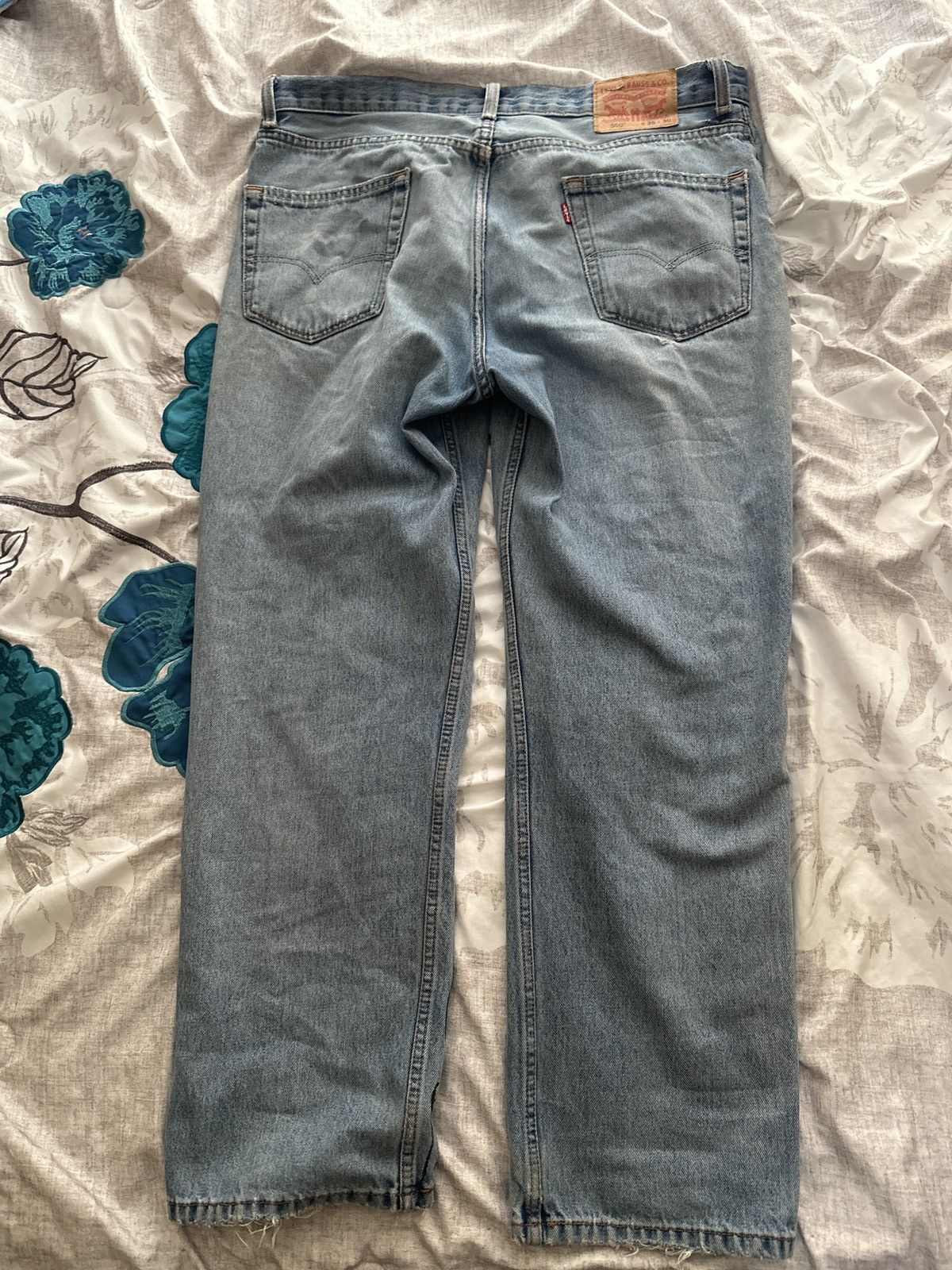 Vintage “Jesus Is My Homeboy” KYC Vintage Levi’s 550 Size US 35 - 2 Thumbnail