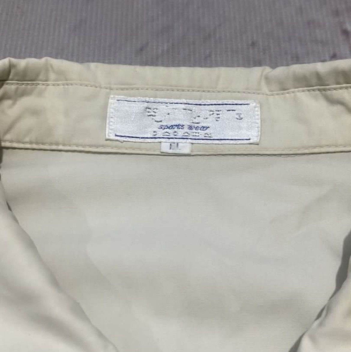 Yves Saint Laurent Vintage Yves Saint Laurent Work Jacket Beige Size US L / EU 52-54 / 3 - 3 Thumbnail