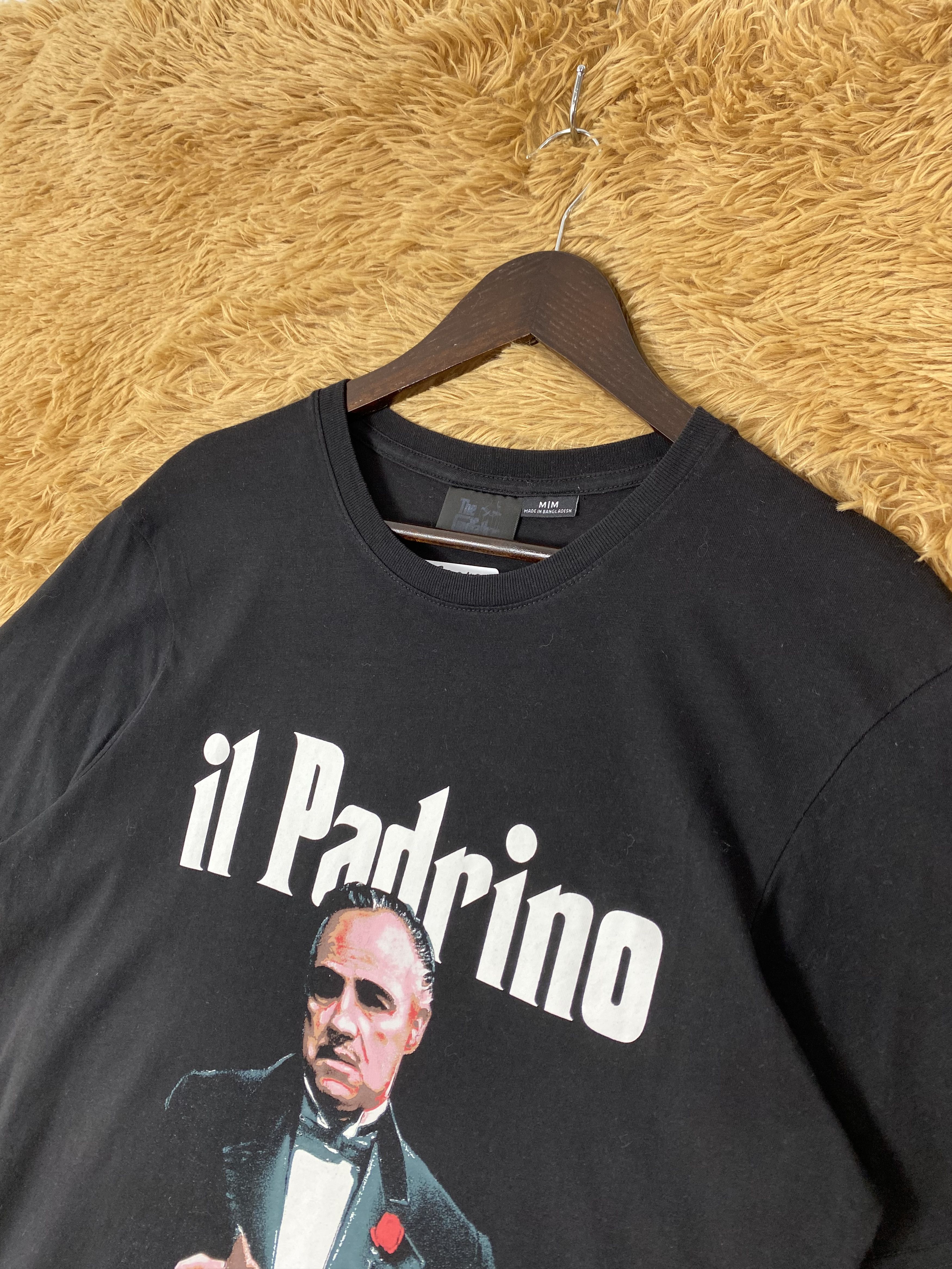 Vintage Vintage The Godfather Short Sleeve T-Shirts PT0045 Size US M / EU 48-50 / 2 - 2 Thumbnail