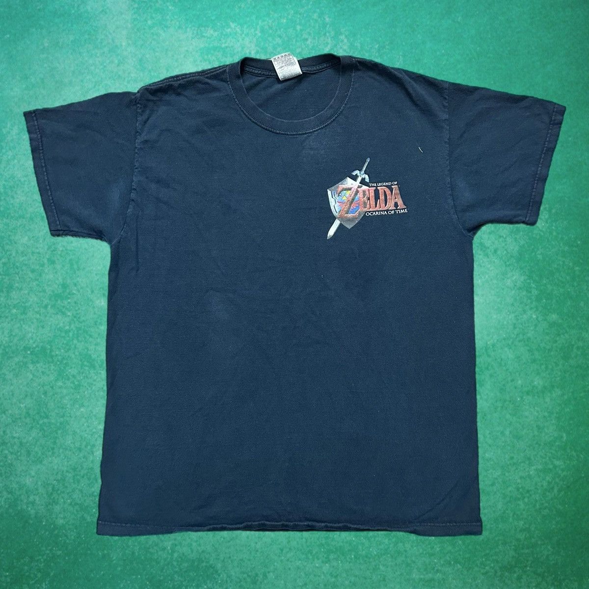 Vintage 90s Zelda Ocarina of Time N64 Promo outlet T-Shirt