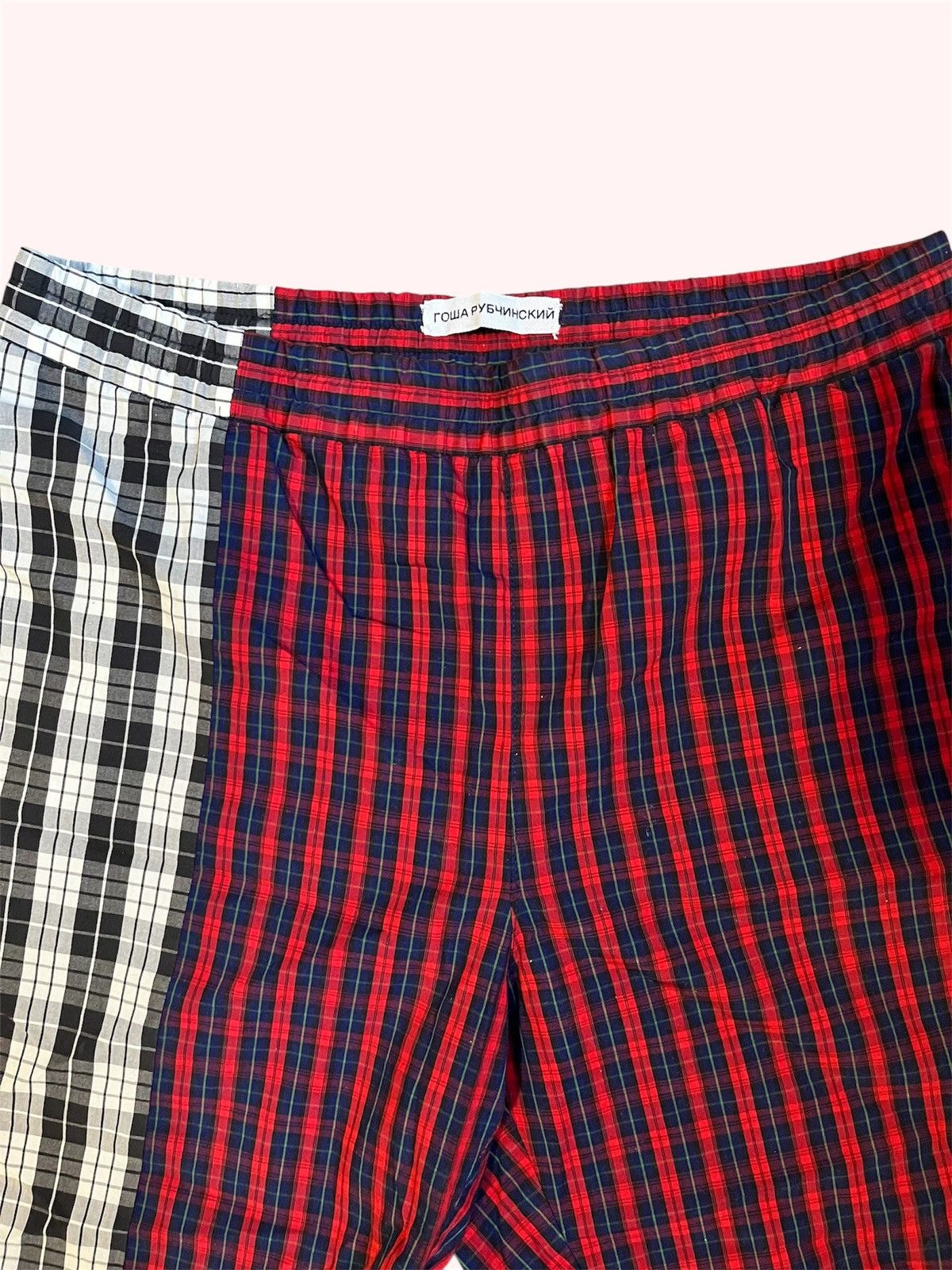 Gosha Rubchinskiy Gosha Rubchinskiy Checked Bermuda Shorts SS18 Size US 32 / EU 48 - 2 Thumbnail