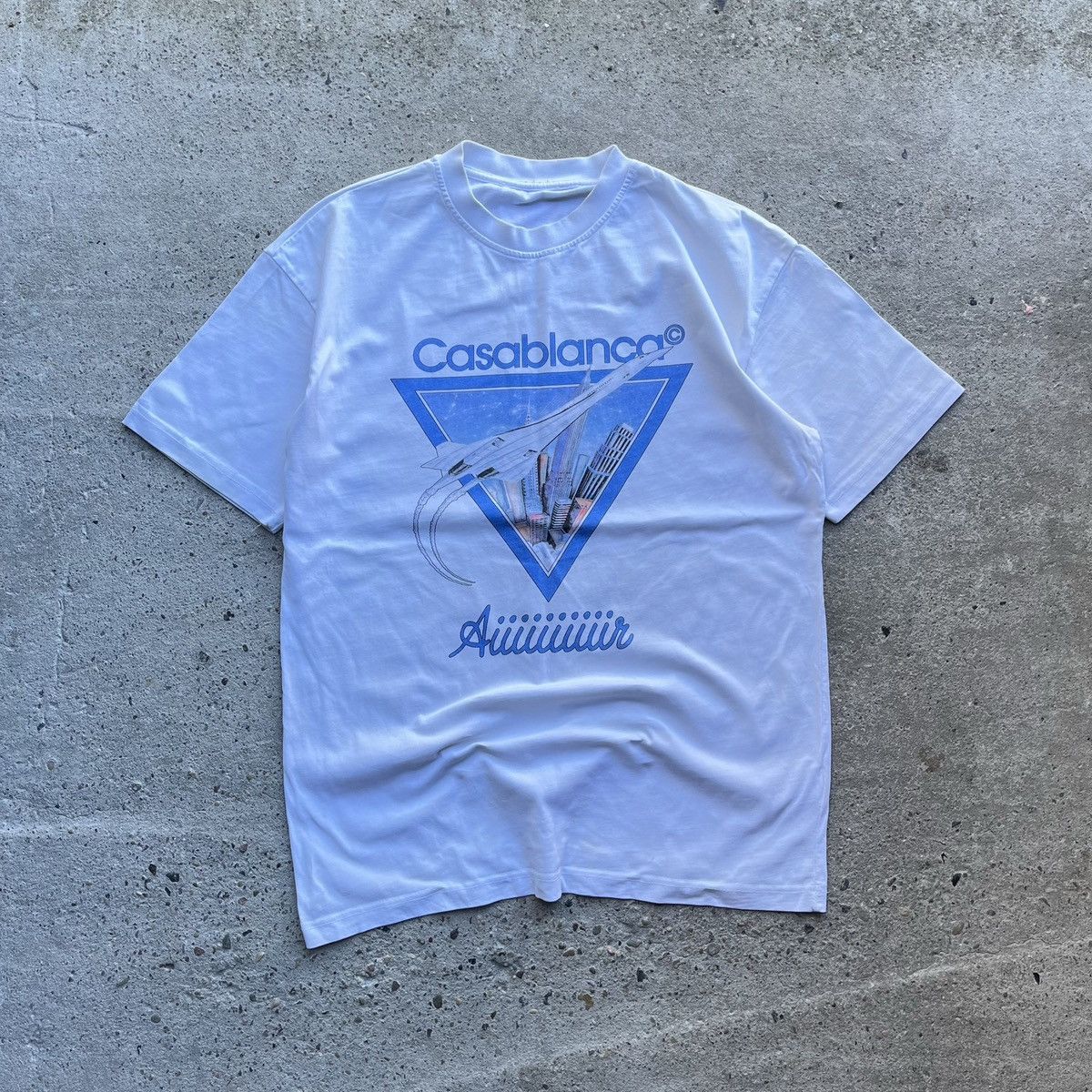 Casablanca Casablanca Concorde plane Tennis Club T Shirt Men’s white Size US XL / EU 56 / 4 - 1 Thumbnail