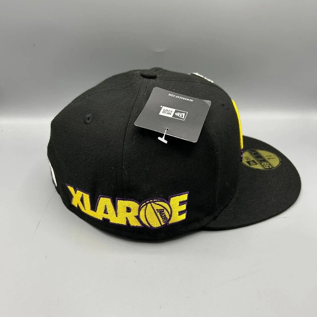 New Era Los Angeles LA Lakers NBA x Xlarge Hat Men 7 3/8 Fitted Cap Size ONE SIZE - 8 Thumbnail