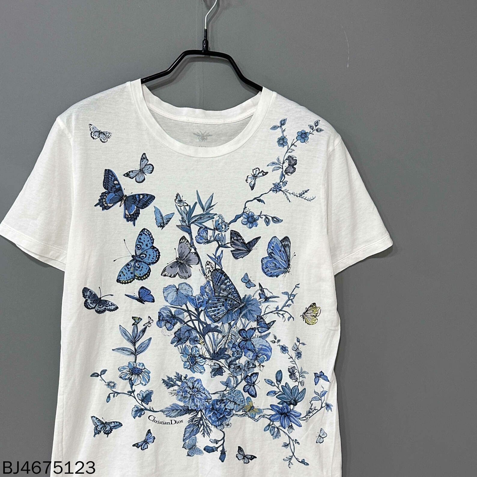 Dior Dior Butterfly Floral Logo Short Sleeve Size M / US 6-8 / IT 42-44 - 1 Thumbnail