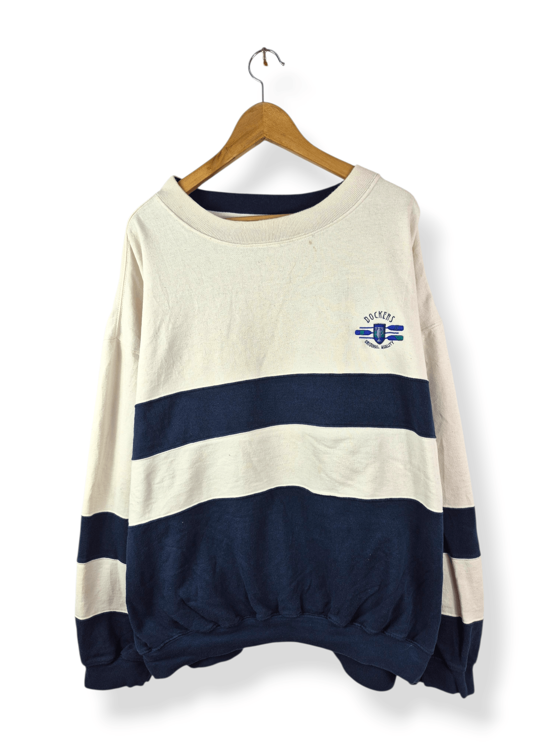 Dockers 🔥 Dockers Oversize Bigsize Sweatshirt Jumper Size US XXL / EU 58 / 5 - 1 Thumbnail