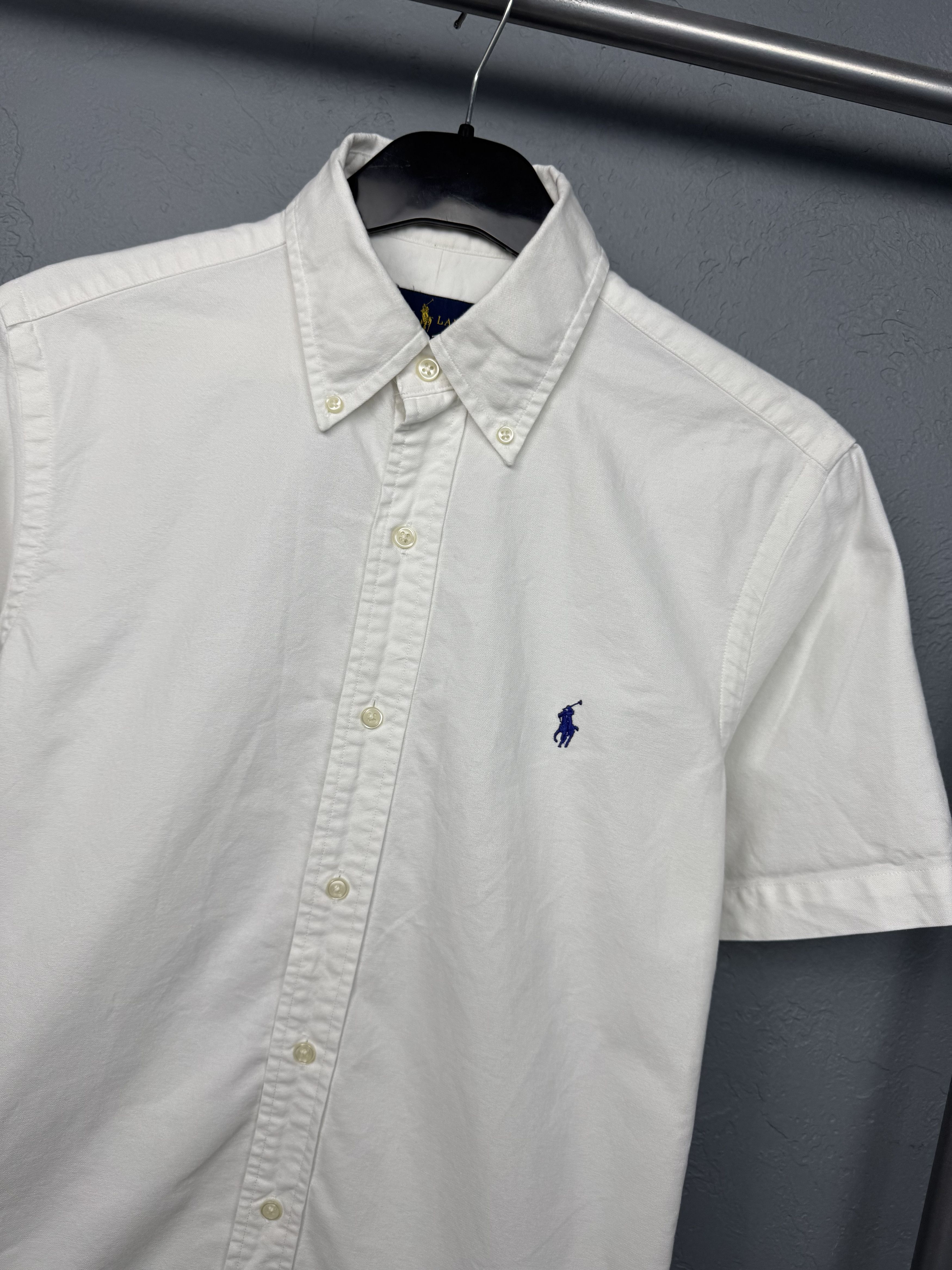 Polo Ralph Lauren Polo Ralph Lauren Mens White Short Sleeve Shirt Size US XS / EU 42 / 0 - 2 Thumbnail