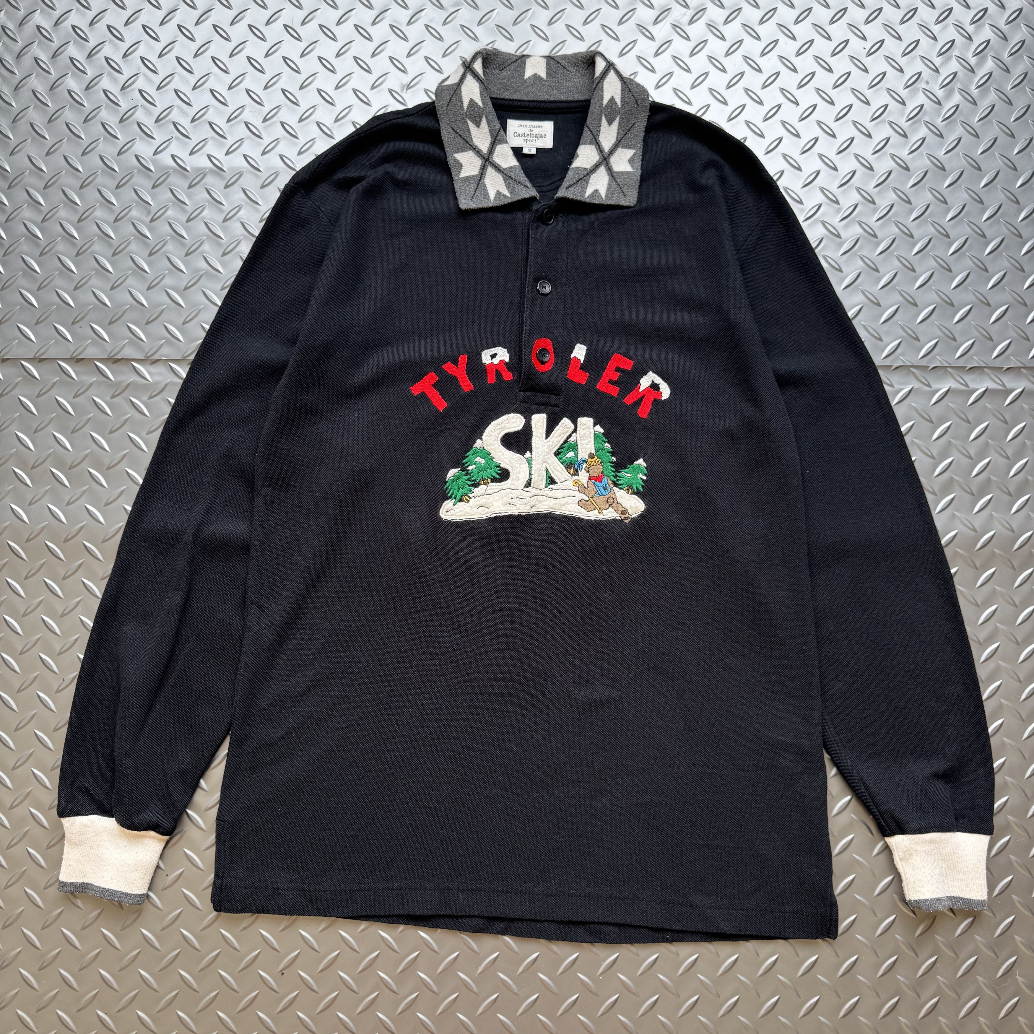 Jean Charles De Castelbajac Vintage Jean-Charles de Castelbajac Ski Polo Size US M / EU 48-50 / 2 - 1 Thumbnail