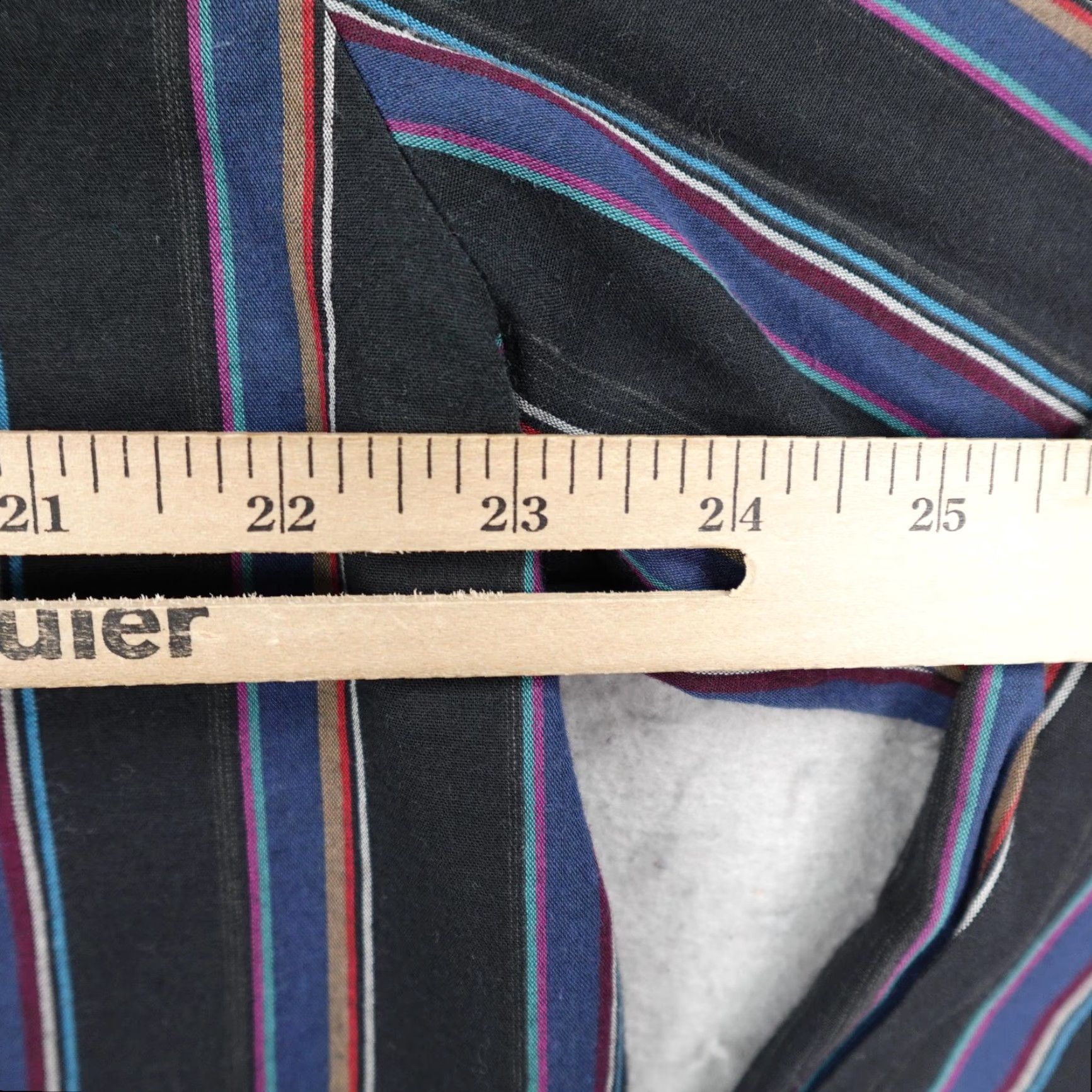 Vintage VINTAGE Saddlebrook Shirt Mens L Black Stripes Western Pearl Snap Rodeo USA Shirt Size US L / EU 52-54 / 3 - 7 Thumbnail