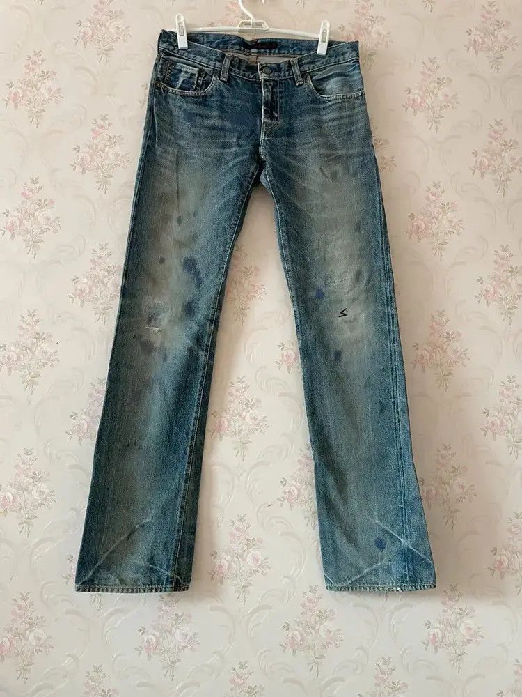 超激安 Undercover 3 Sz Undercover 06SS Denim Distressed T-period パンツ