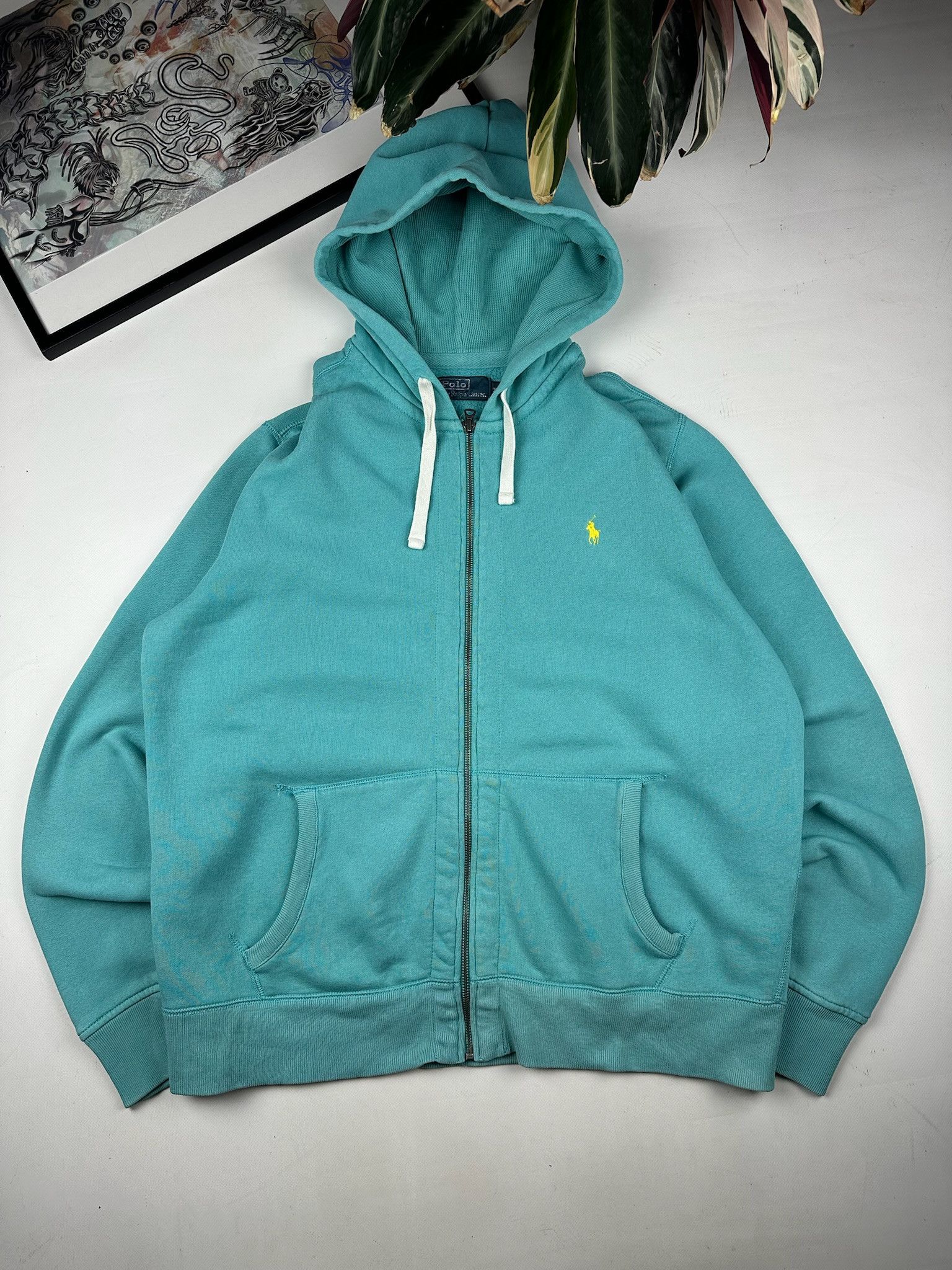 Polo Ralph Lauren Zip Hoodie mint