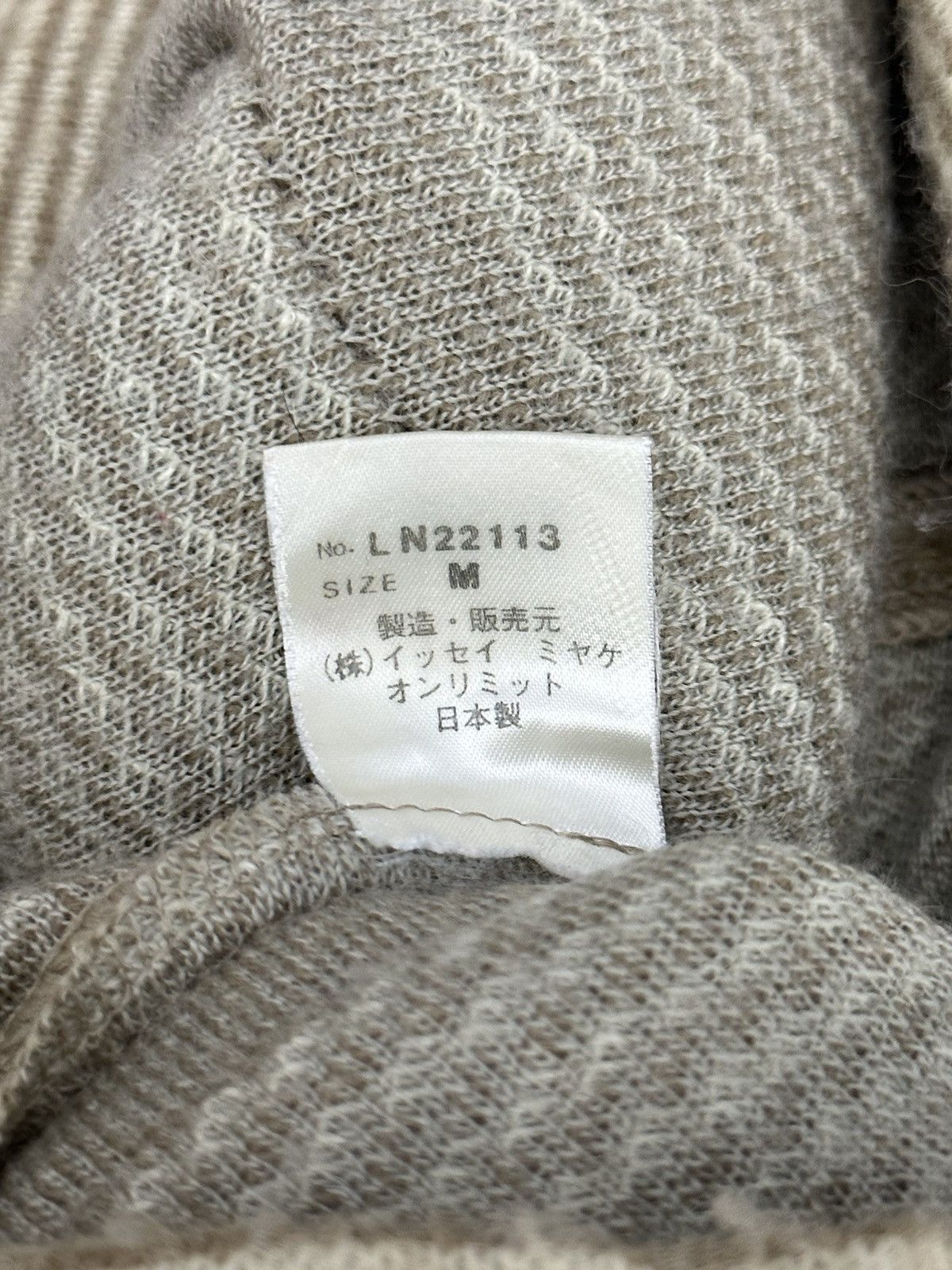 Issey Miyake × Vintage 1980 Twisted layered sweater Size M / US 6-8 / IT 42-44 - 3 Thumbnail