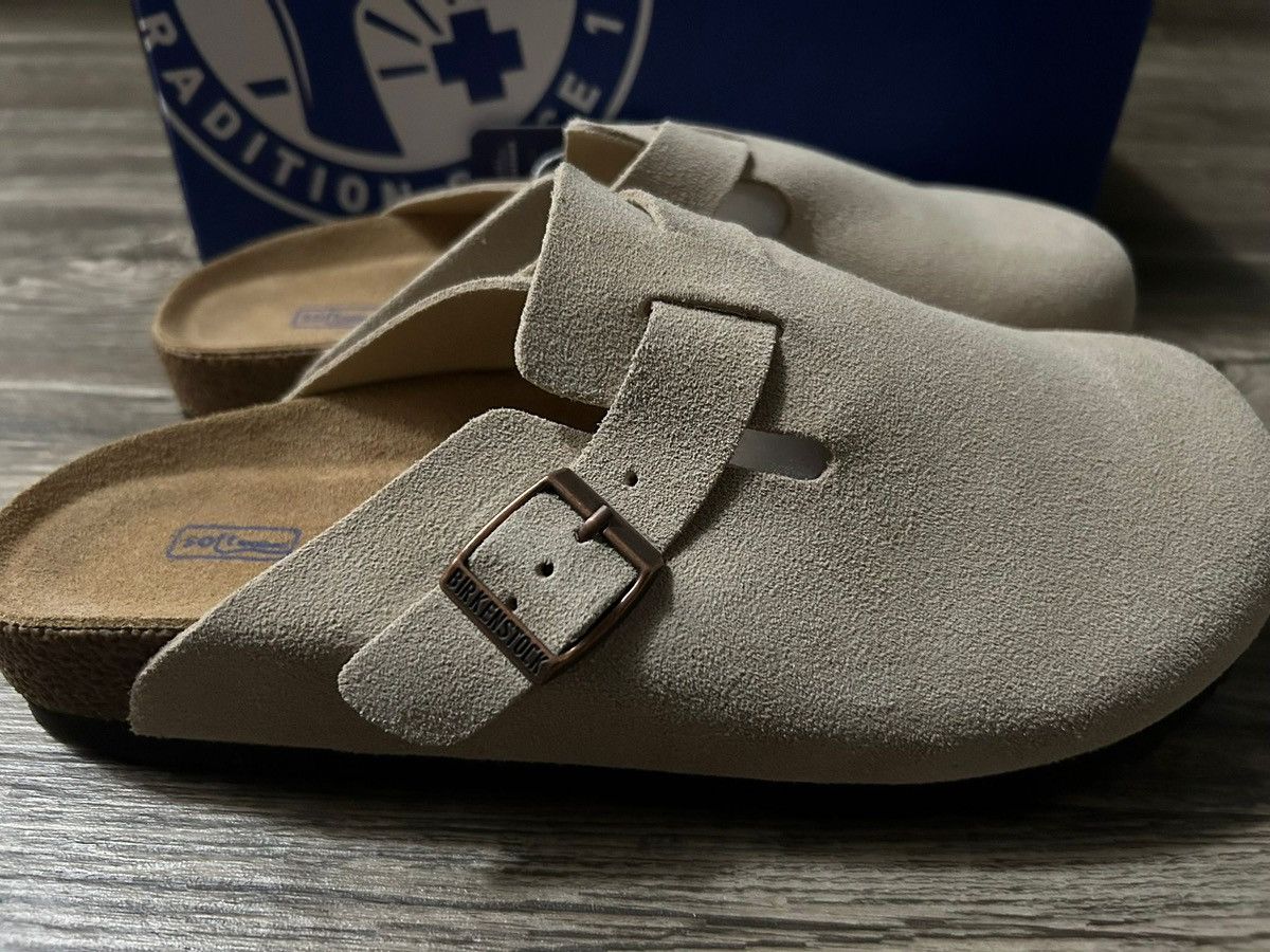 Birkenstock Birkenstock Boston Taupe Suede – Women’s Size 9 Size US 9 / IT 39 - 2 Thumbnail