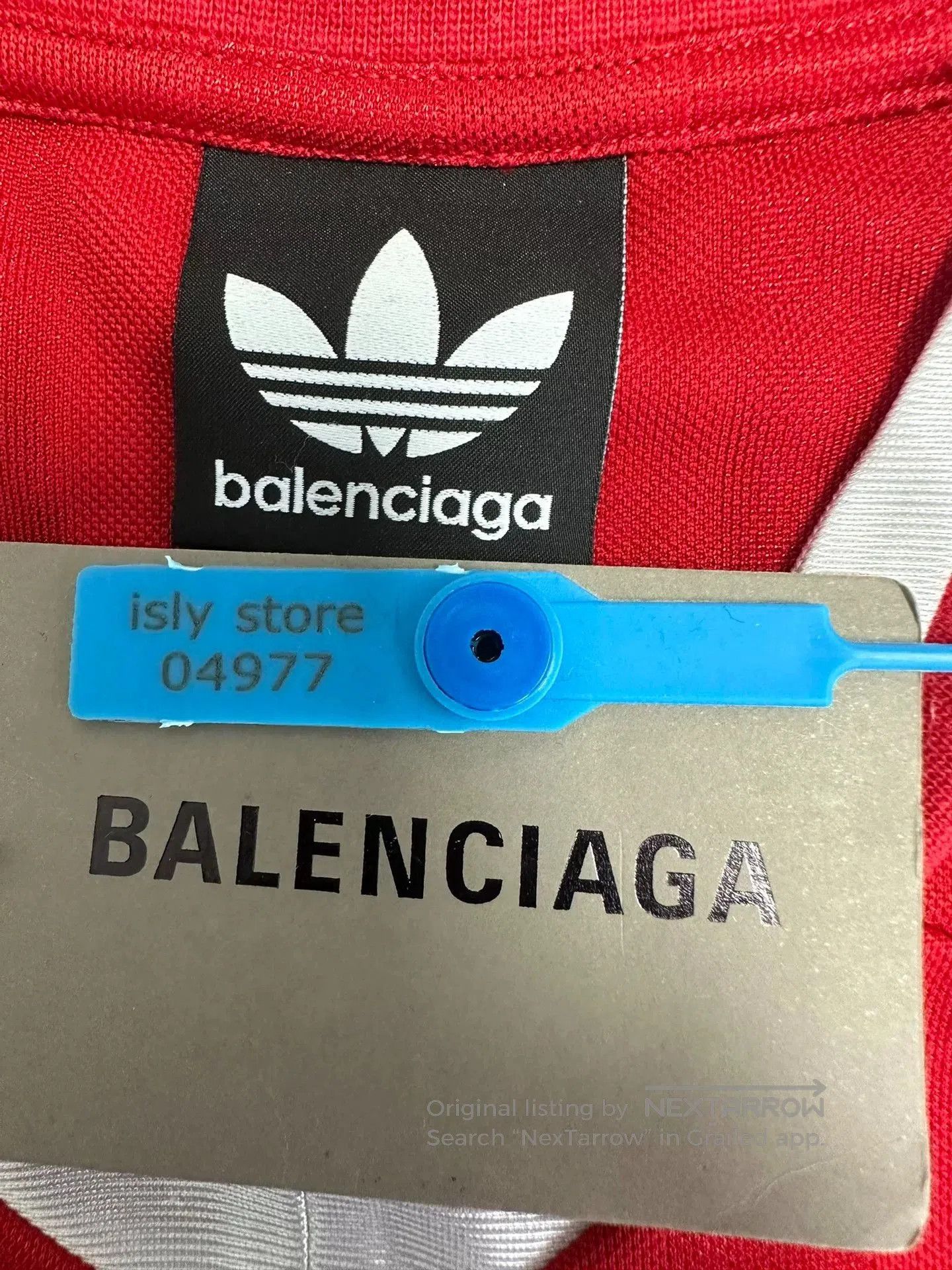 Balenciaga Balenciaga Printed Stripe Crewneck Jersey Tee. Size US XL / EU 56 / 4 - 4 Thumbnail