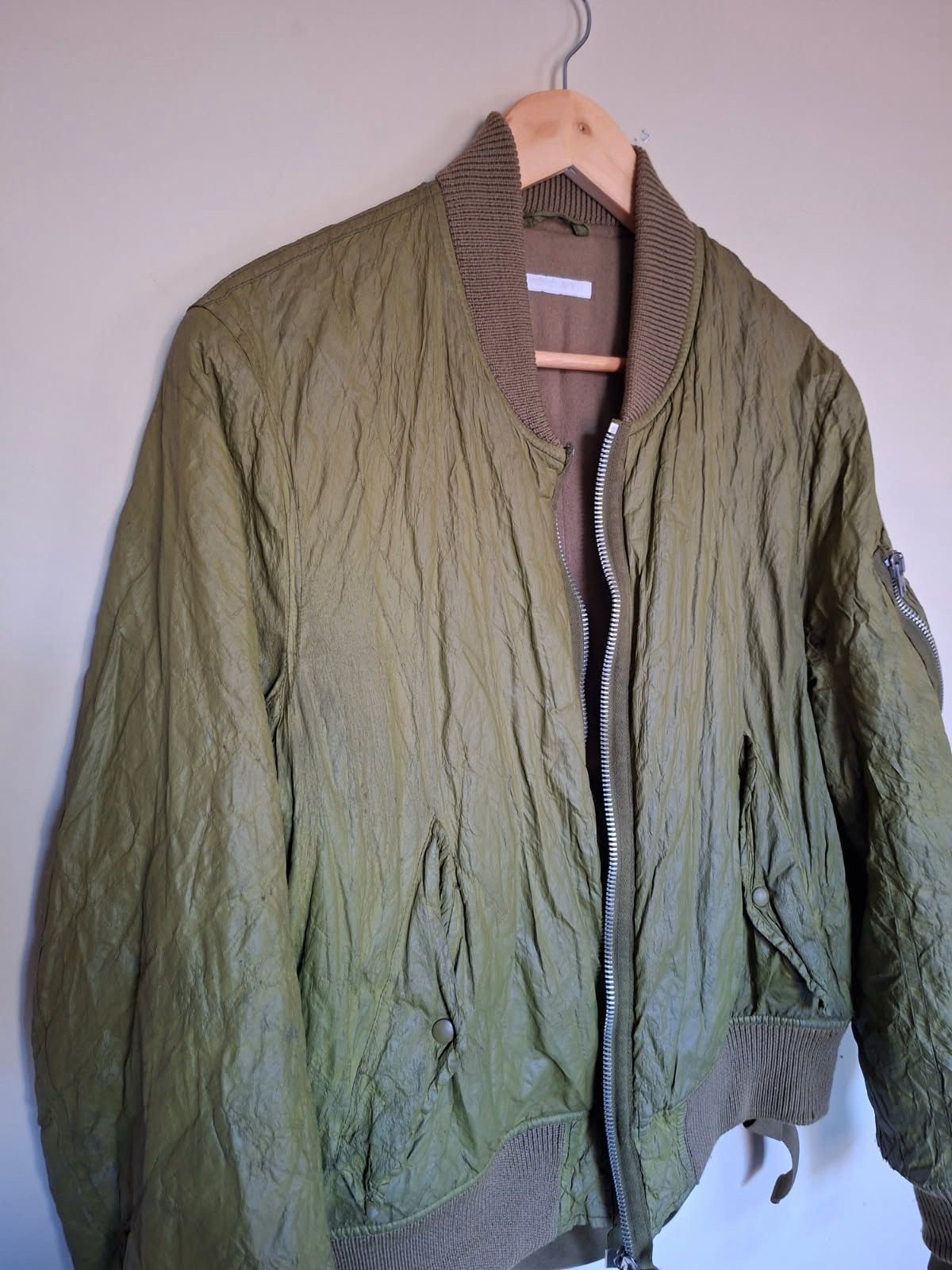 Helmut Lang Autumn/Winter 2003 Metal Nylon Thread Bomber Size US M / EU 48-50 / 2 - 5 Thumbnail