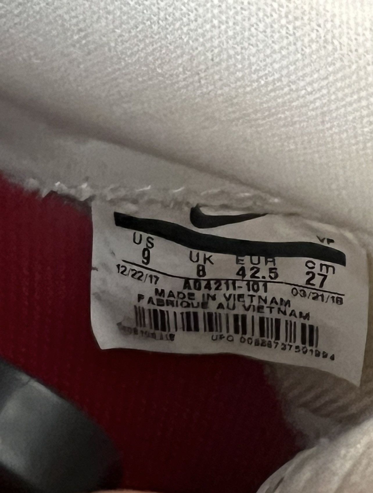 Nike × Travis Scott Travis Scott Air Force 1 Cactus Jack Sail Size US 9 / EU 42 - 5 Thumbnail