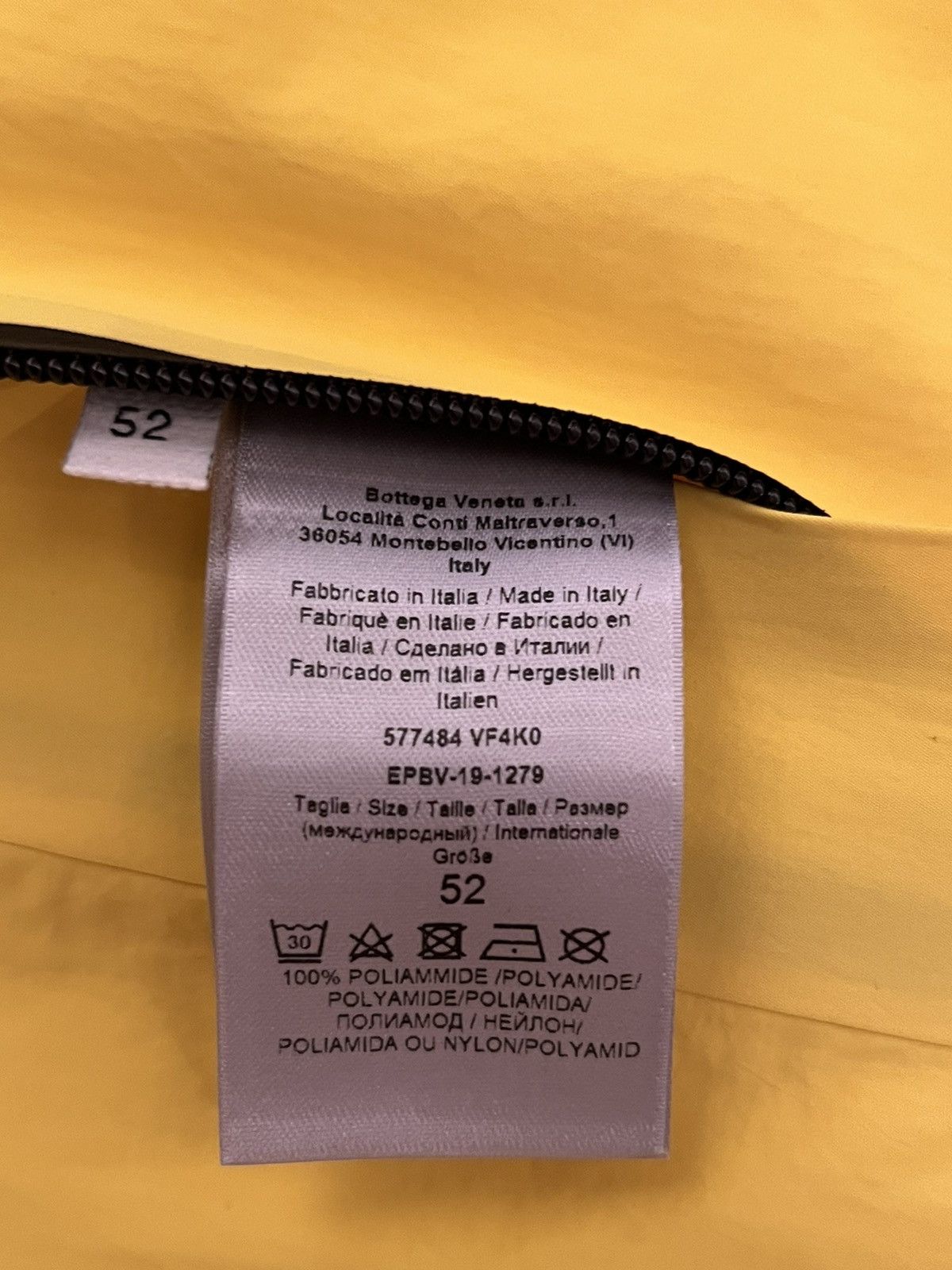 Bottega Veneta 52 Tech Zipped Windbreaker Jacket Blouson Minimal Size US L / EU 52-54 / 3 - 7 Thumbnail