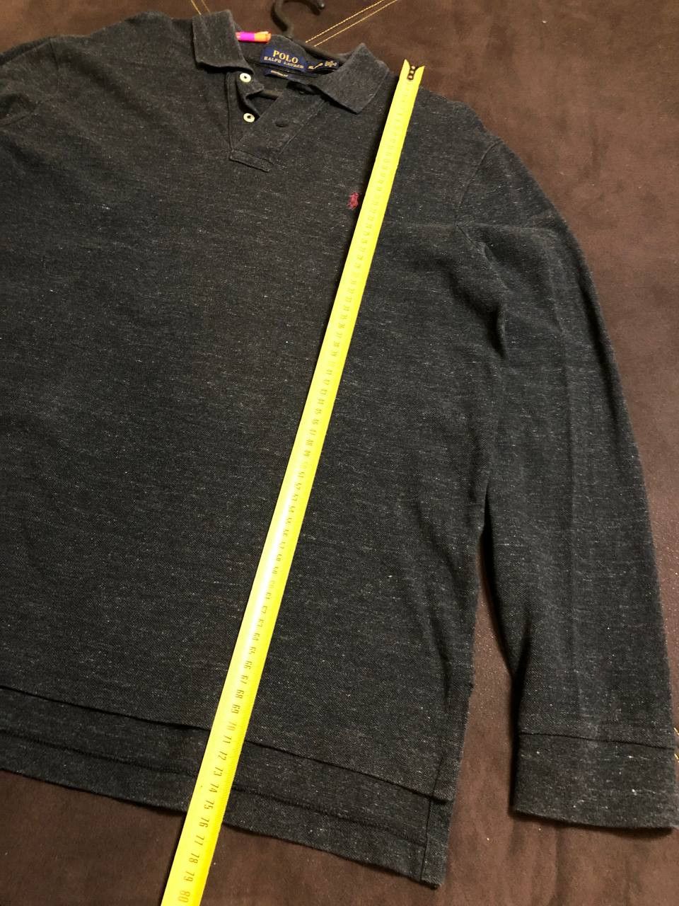 Polo Ralph Lauren POLO Ralph Lauren Men's Grey Long Sleeve Shirt Size US XL / EU 56 / 4 - 5 Thumbnail