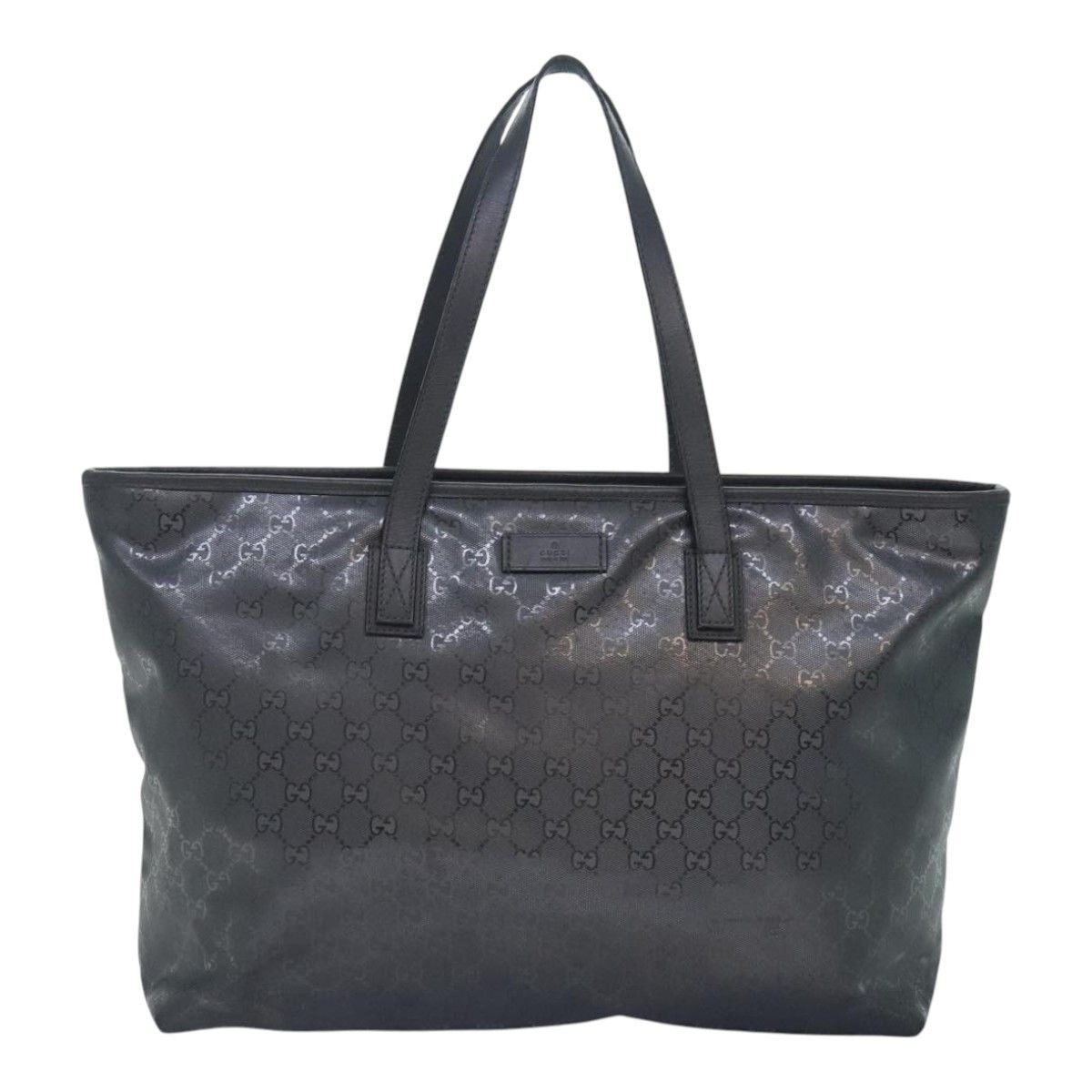 Gucci Black Canvas Tote Bag (Pre-Owned) Size ONE SIZE - 1 Thumbnail